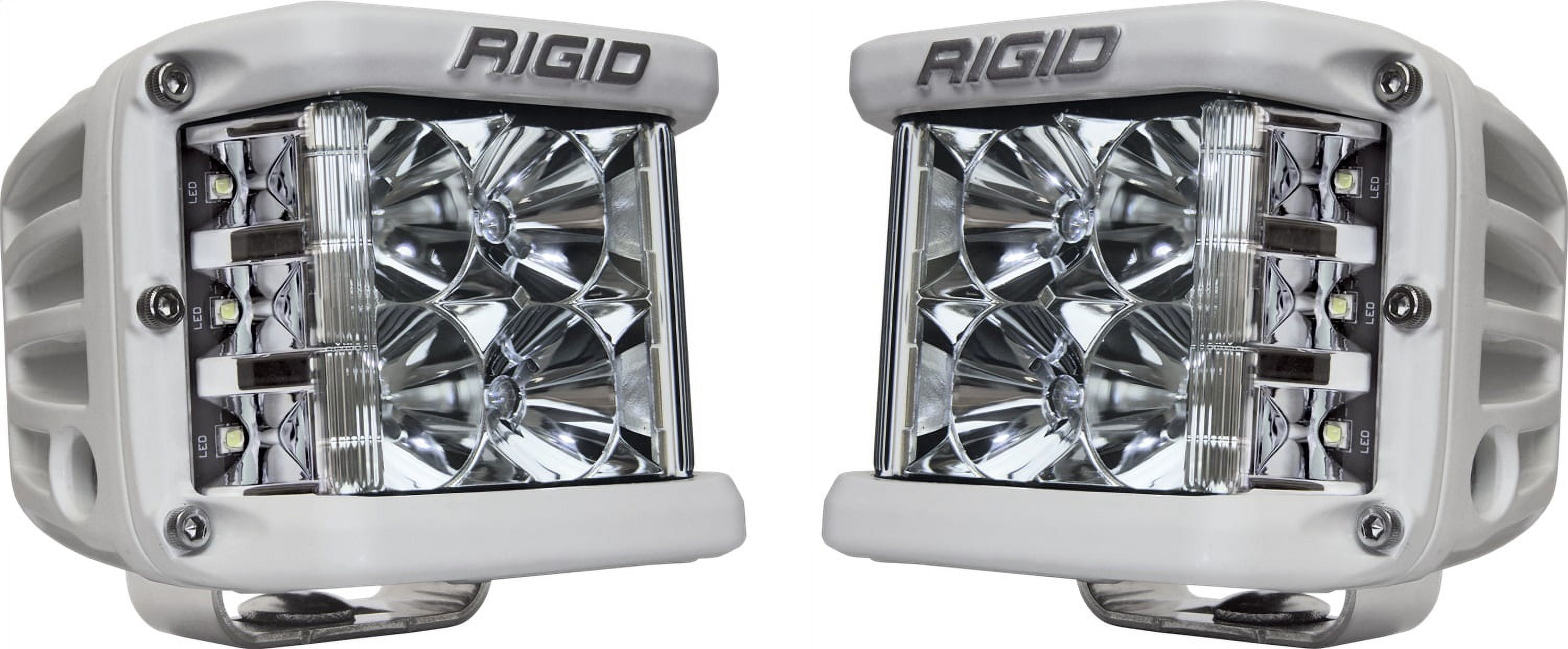 Rigid Industries D-SS - Flood - Set of 2 - White Housing