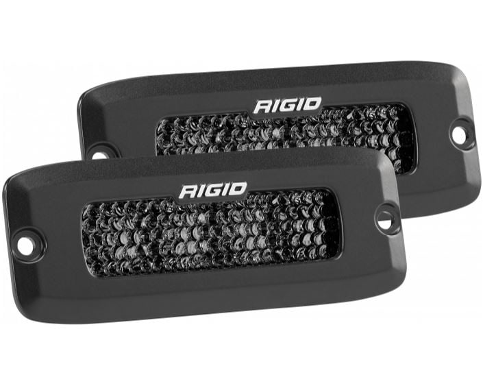 Rigid Industries 925513BLK SR-Q Series Pro Spot Diffused Midnight Edition Light