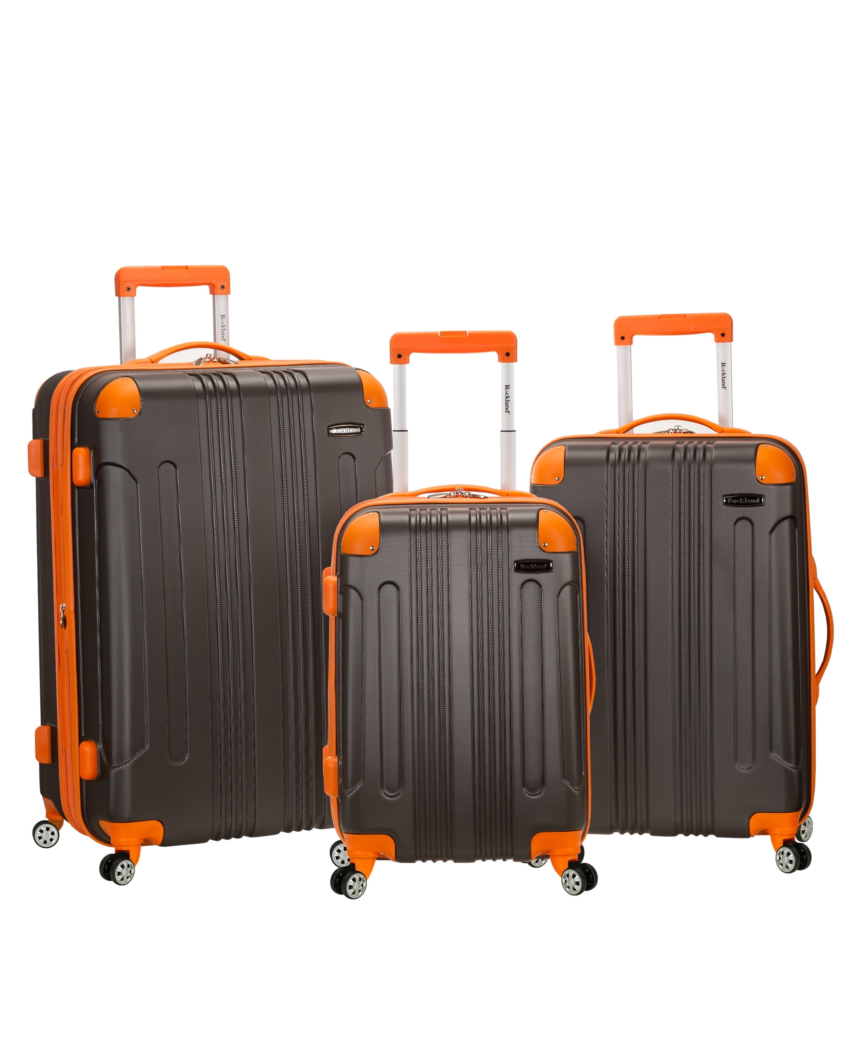 Rockland Luggage Sonic 3 Piece Hardside Spinner Luggage Set, F190