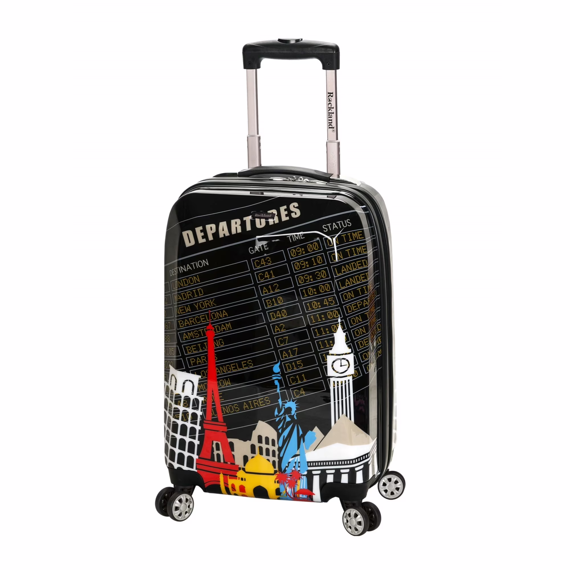 Rockland Luggage 20" Hardside Polycarbonate Carry On F2061