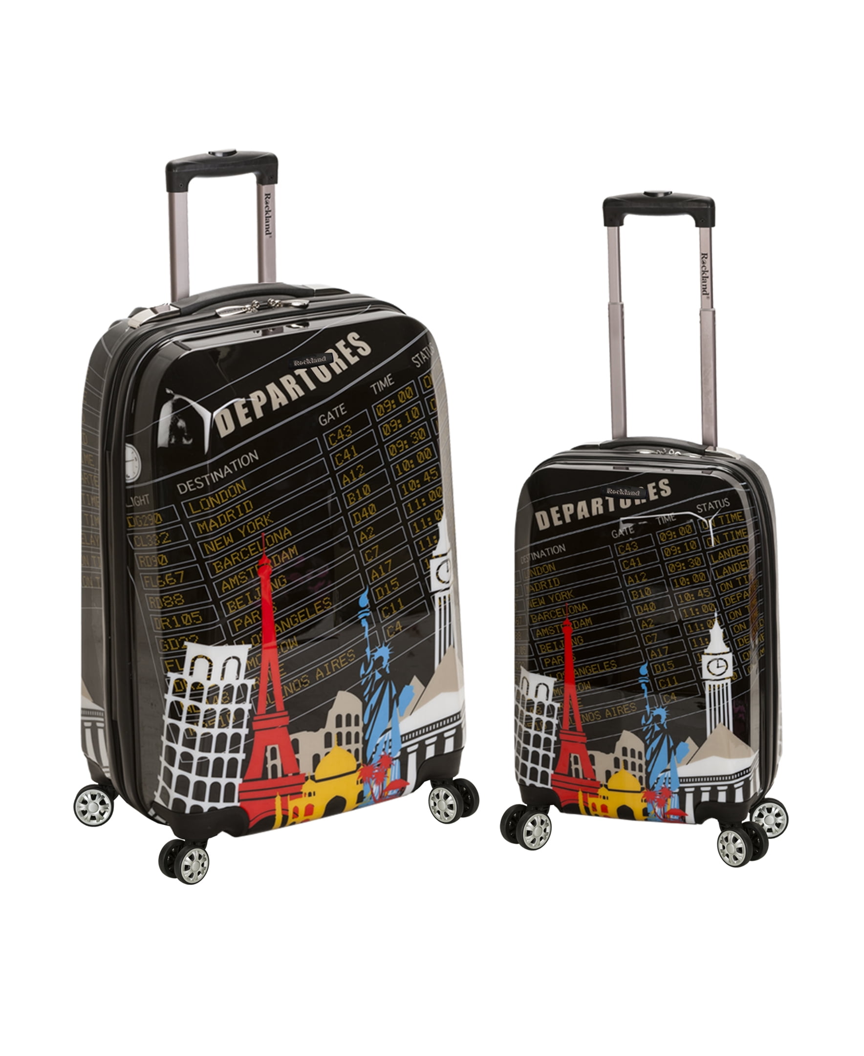 Rockland Traveler 2 Piece Hardside Luggage Set
