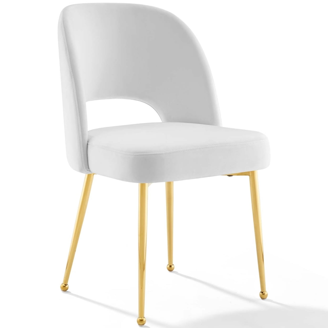 Modway Rouse Dining Room Side Chair in White