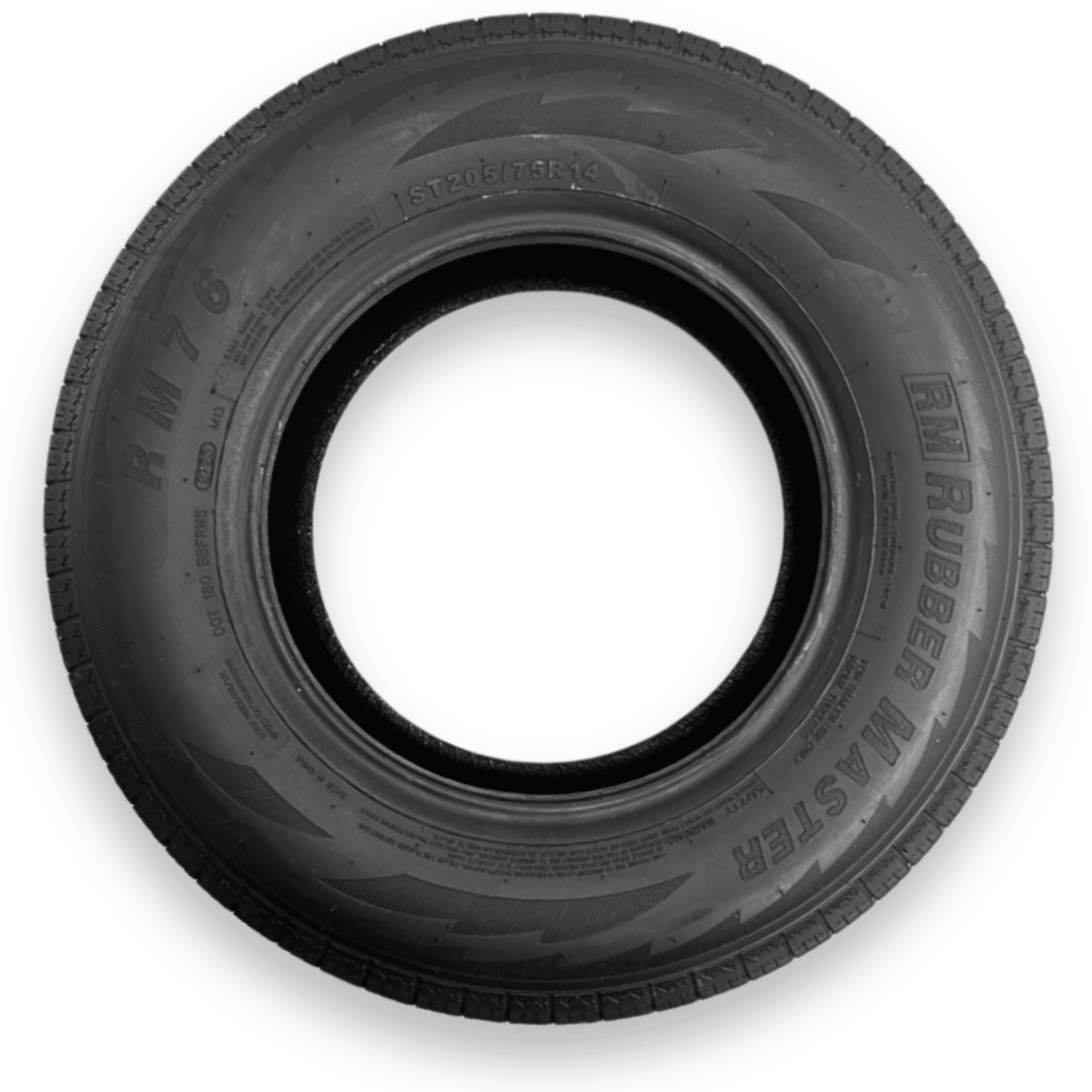 RubberMaster ST205/75R14 Highway Rib 6 Ply Tubeless