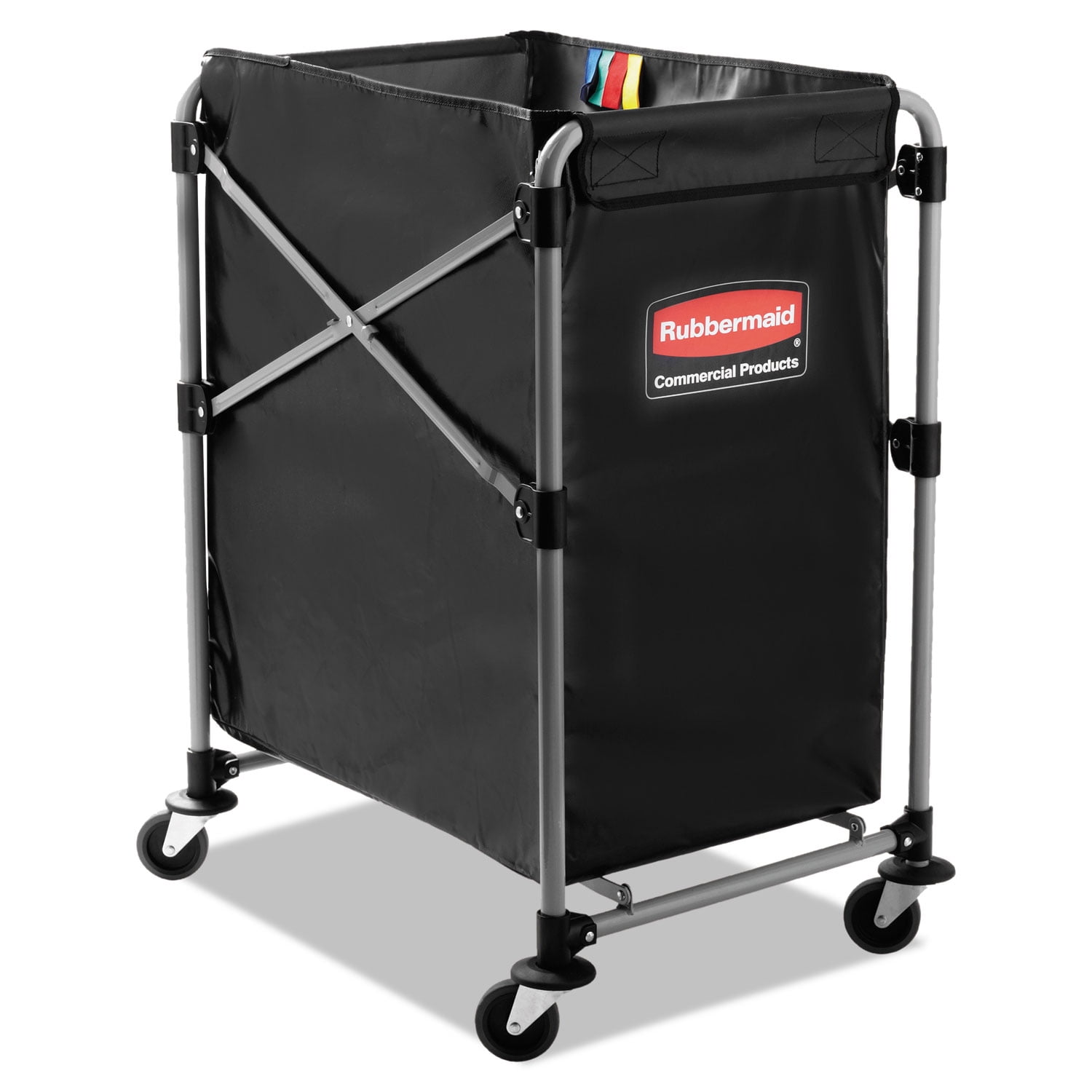 Rubbermaid Commercial Products Collapsible Utility Cart, Stainless Steel