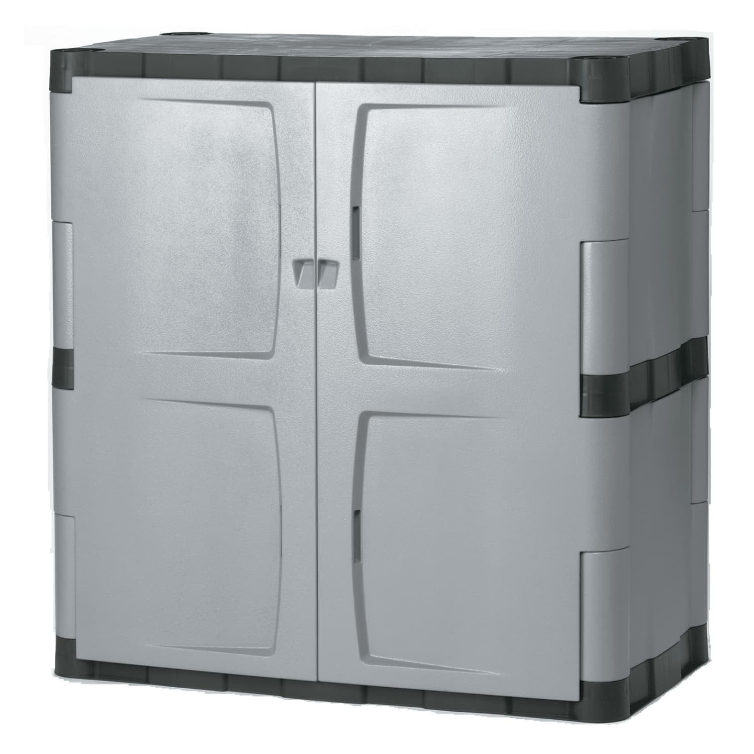 Rubbermaid Garage Storage Resin Base Cabinet, Gray