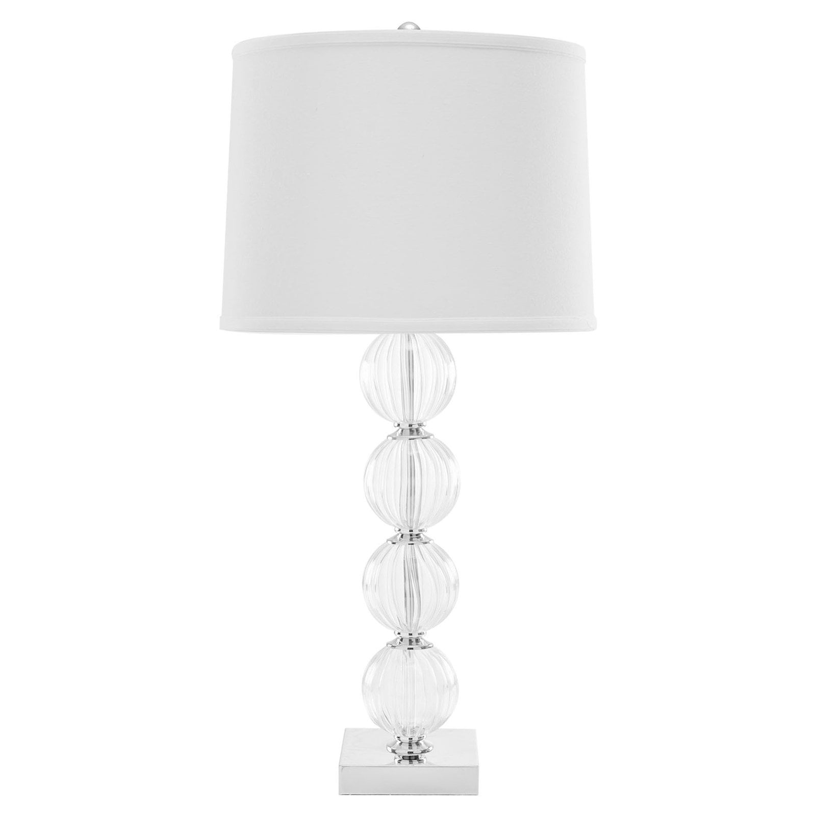 Safavieh Amanda 31 in. H Crystal Glam Glass Globe Lamp