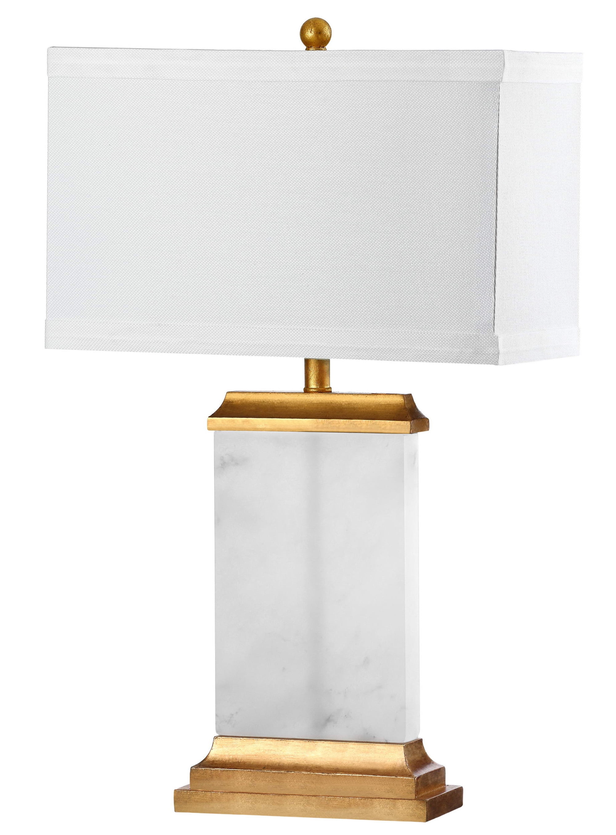 Safavieh Delilah 26.75 In. High Alabaster Table Lamp, White