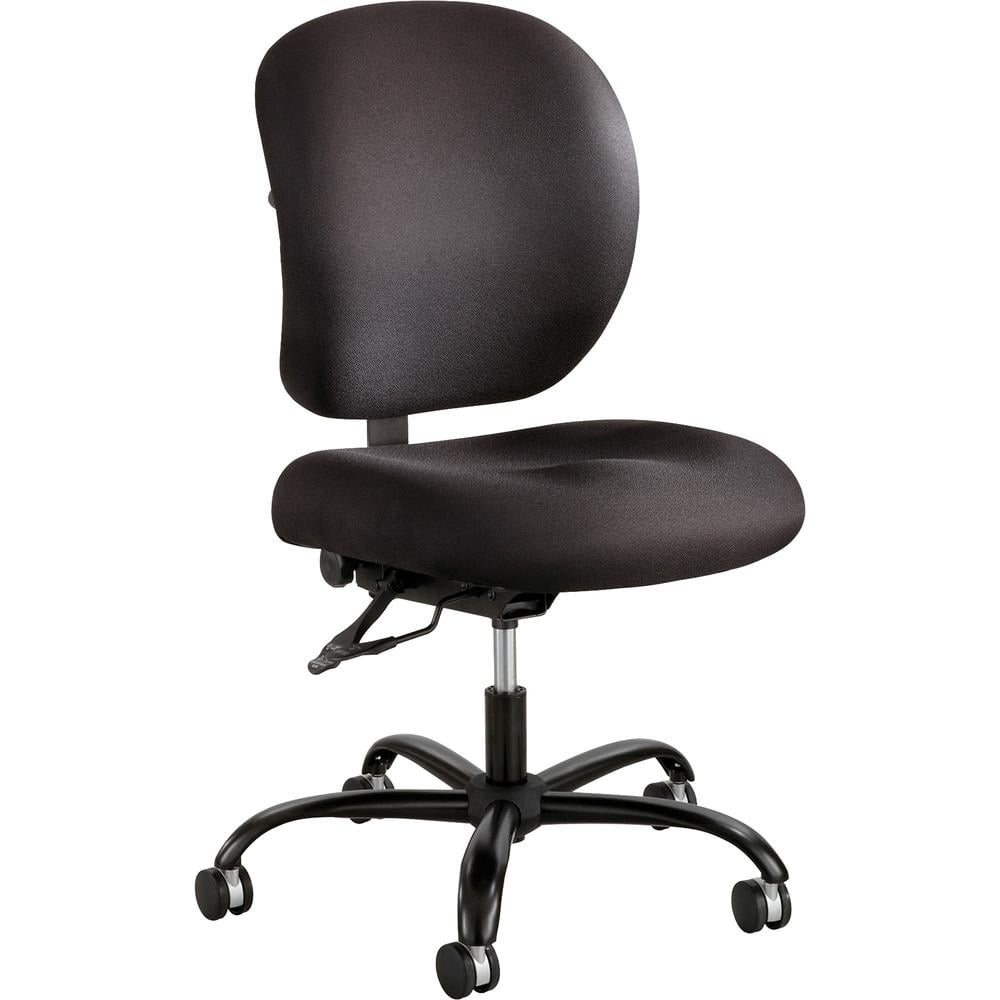 Safco Alday 24/7 Armless Task Office Chair in Black
