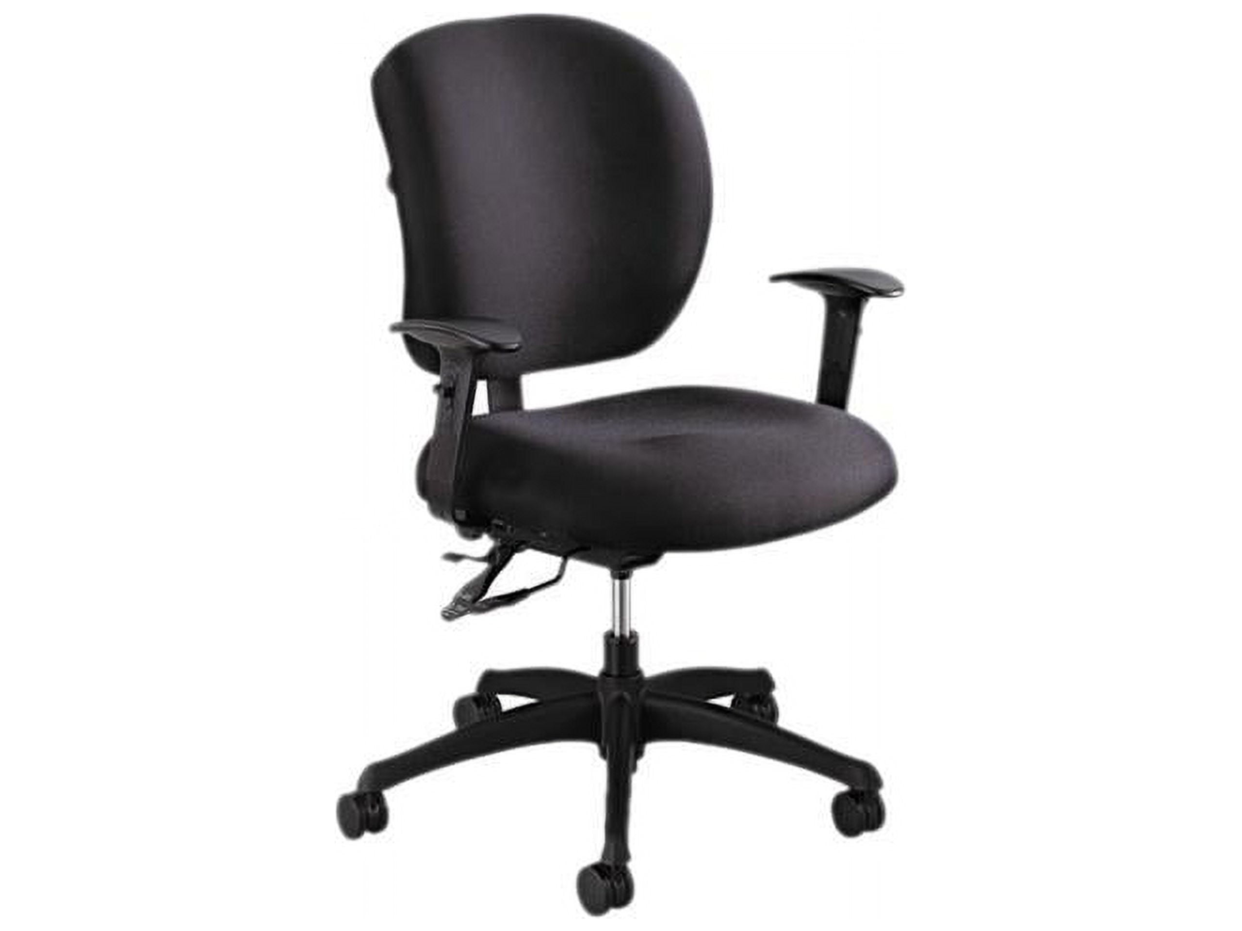 Safco Alday 24/7 Armless Task Office Chair in Black