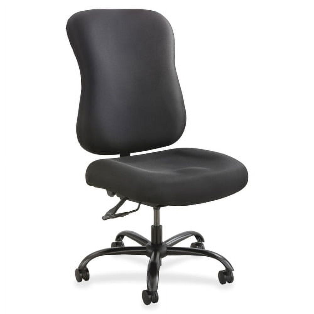 Safco Big and Tall Office Chair, Large Desk Chair with 400 lb. Capacity in Black