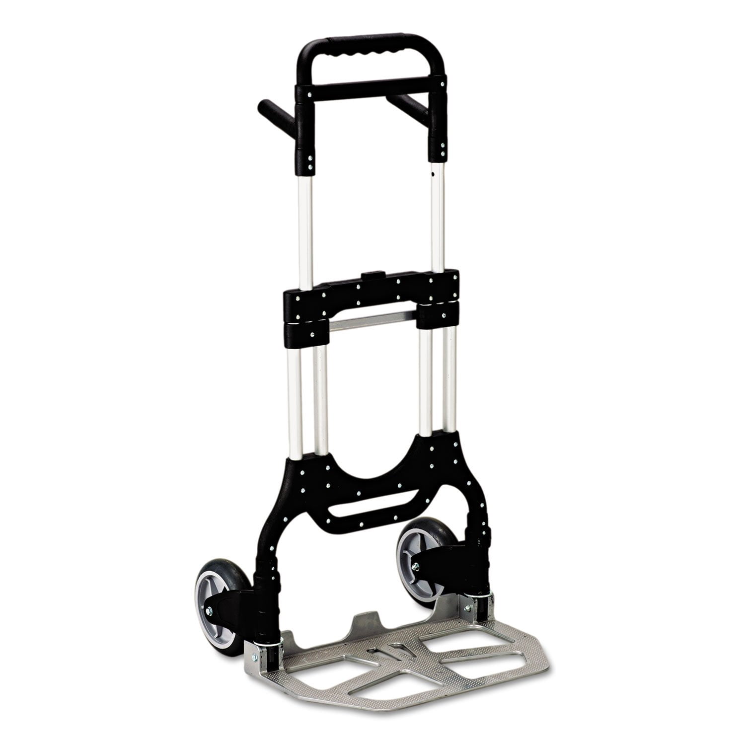 Stow-Away Heavy-Duty Hand Truck 500 lb Capacity, 23 x 24 x 50, Aluminum