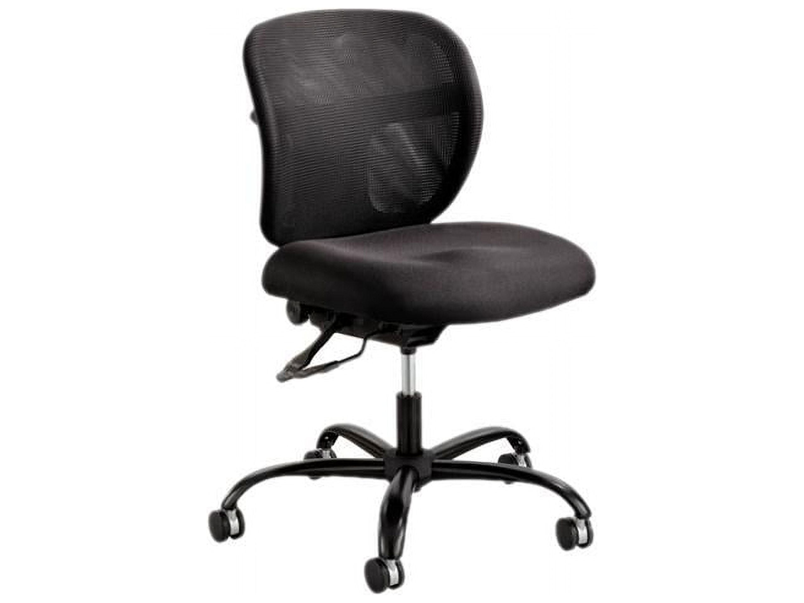 Safco Vue Mesh Big and Tall Office Chair in Black