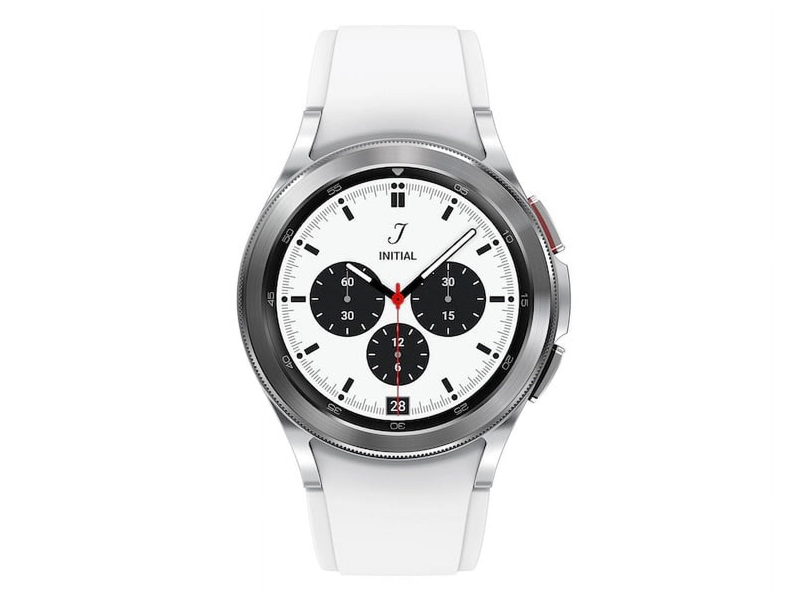 Samsung Galaxy Watch4 Classic Stainless Steel Smart Watch, 42mm, Bluetooth, Silver