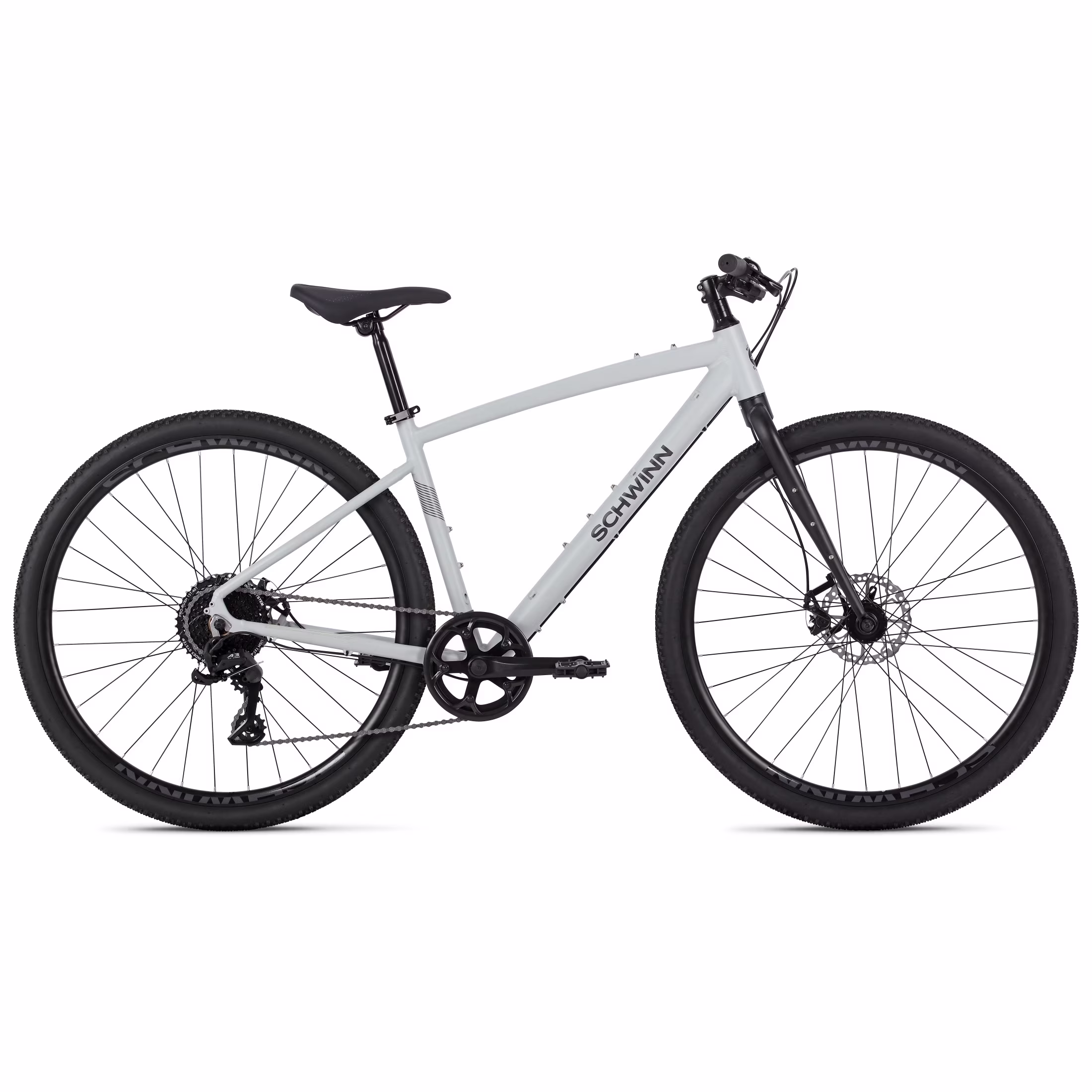 Schwinn Horicon Sport Adult Unisex 700c Gravel Bike, Gray Bicycle