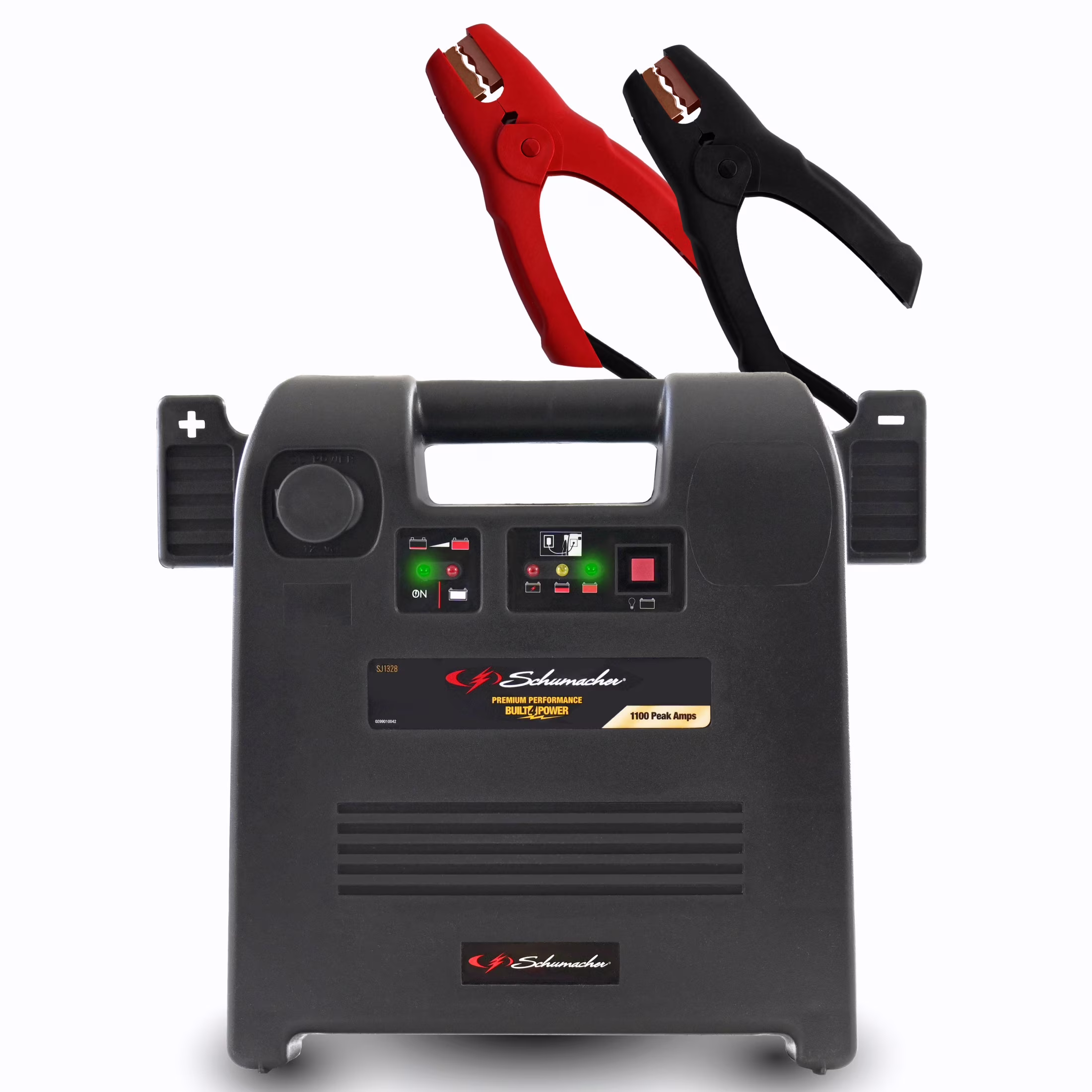 Schumacher Electric 1100A Car Battery Jump Starter and Power Station, 12V DC Charging, 12V Sport, Auto, and Marine Batteries, SJ1328