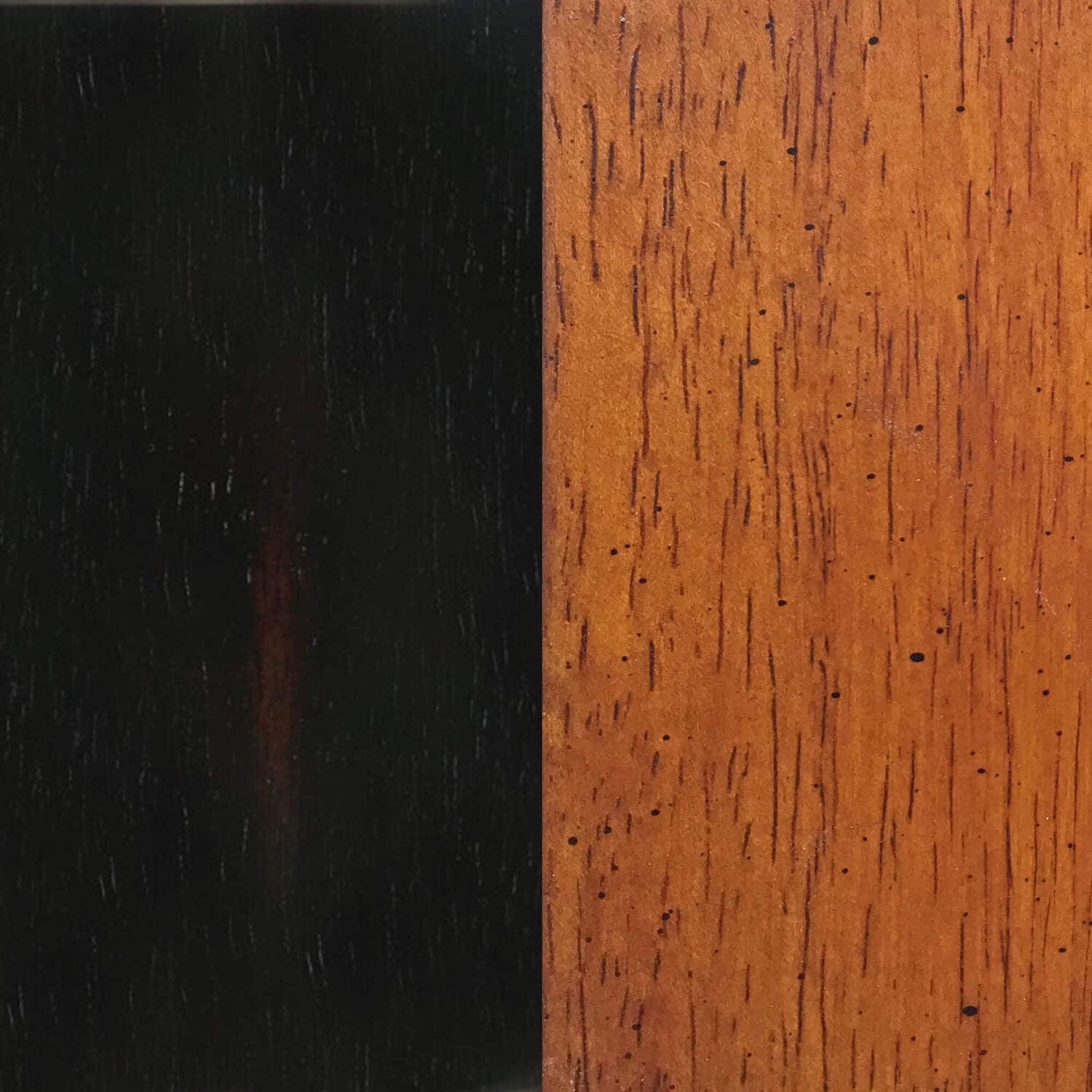 Selections Arrowback Windsor Dining Side Chair Black/Cherry Solid Wood Set of 2