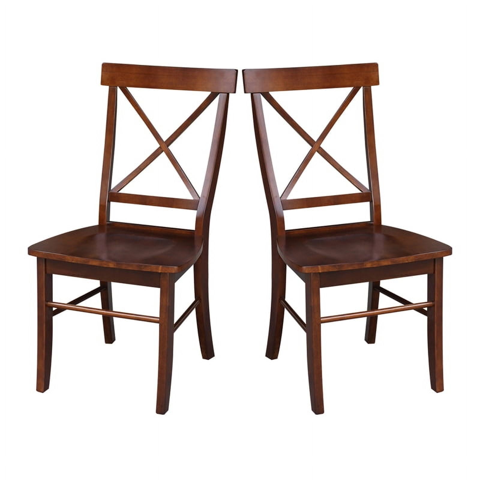 X-Back Chair with Solid Wood Seat