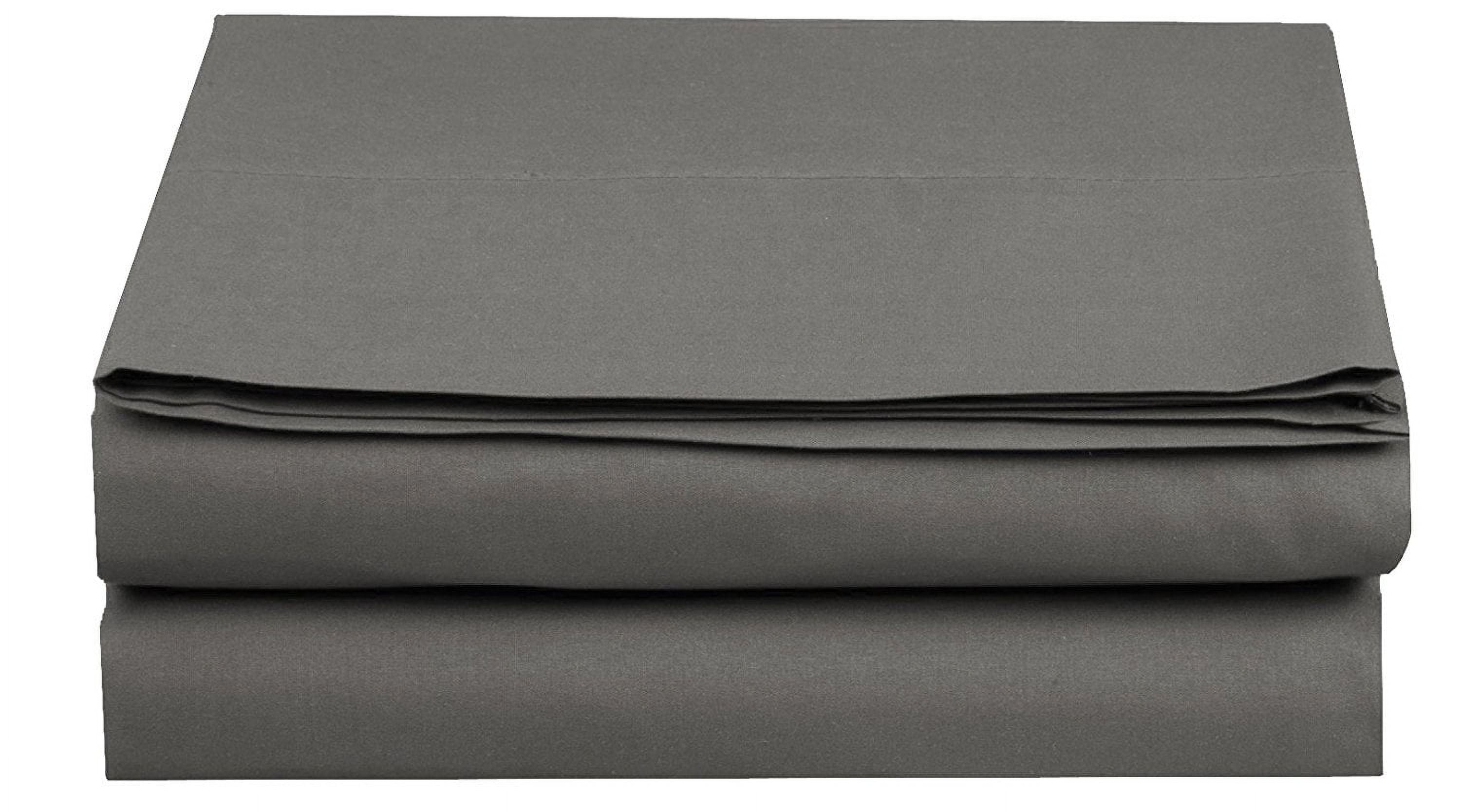 Set of 4 1500 TC Fitted Sheet, King Size, Grey