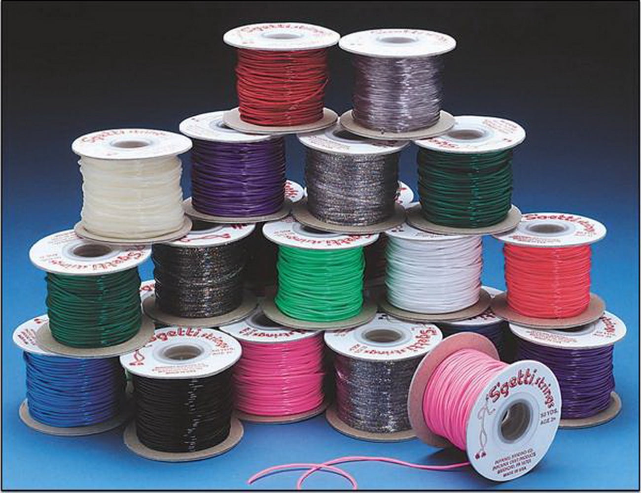 Sgetti String Lacing Bx/25 Spools