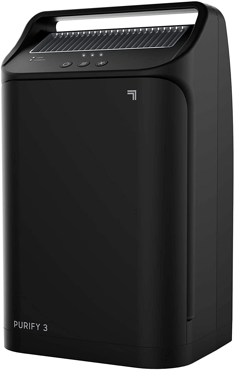 Sharper Image True HEPA Air Purifier, Covers up to 125 Sq. feet 3 Speed Settings, Black