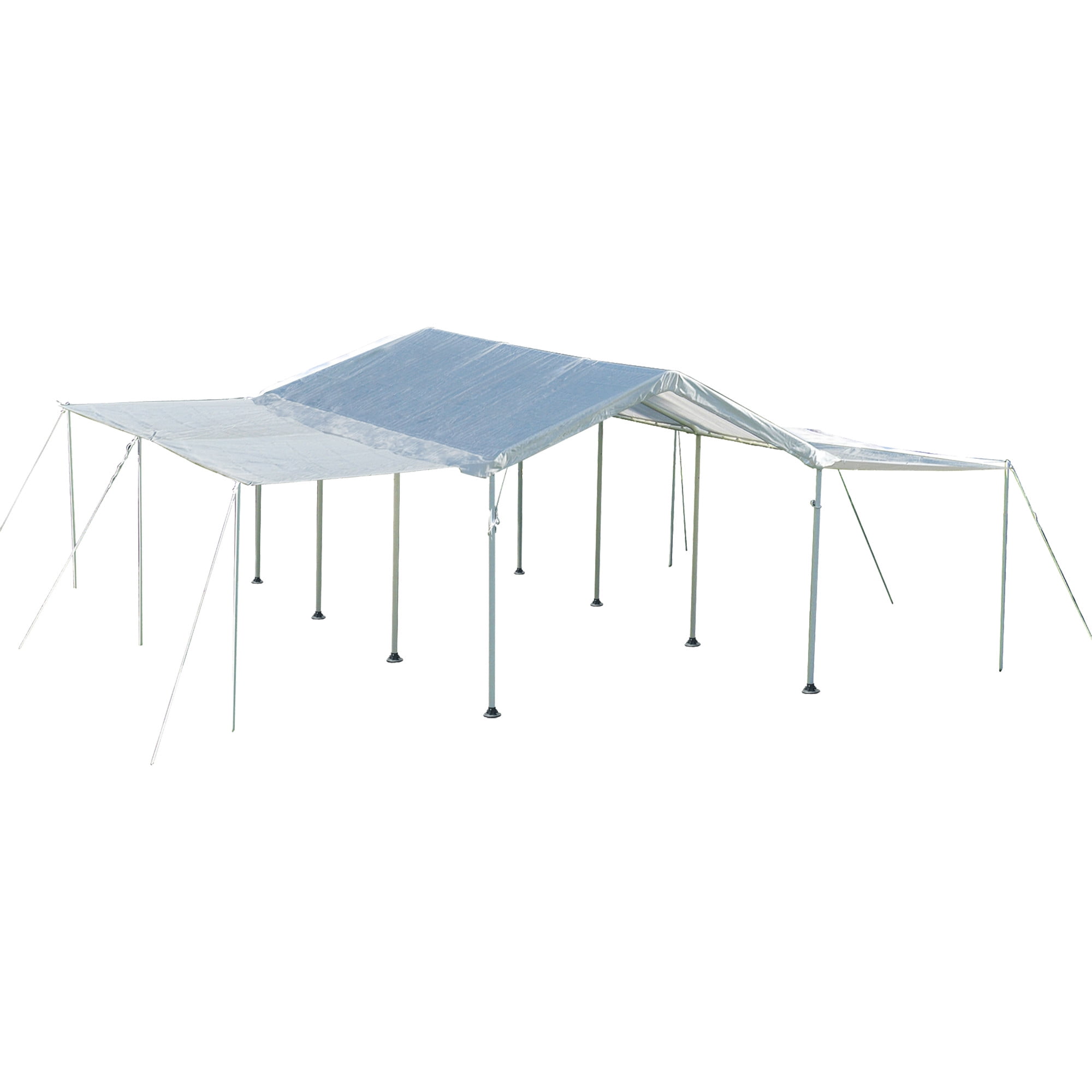 Maxap 10 Ft. X 20 Ft. White Canopy Extension Kit - Frame And Canopy Sold Separately