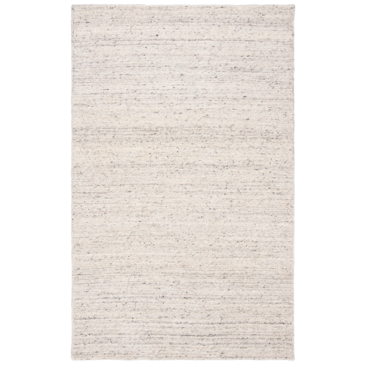 SAFAVIEH Himalaya Flanagan Solid Wool Area Rug, Ivory, 5' x 8'