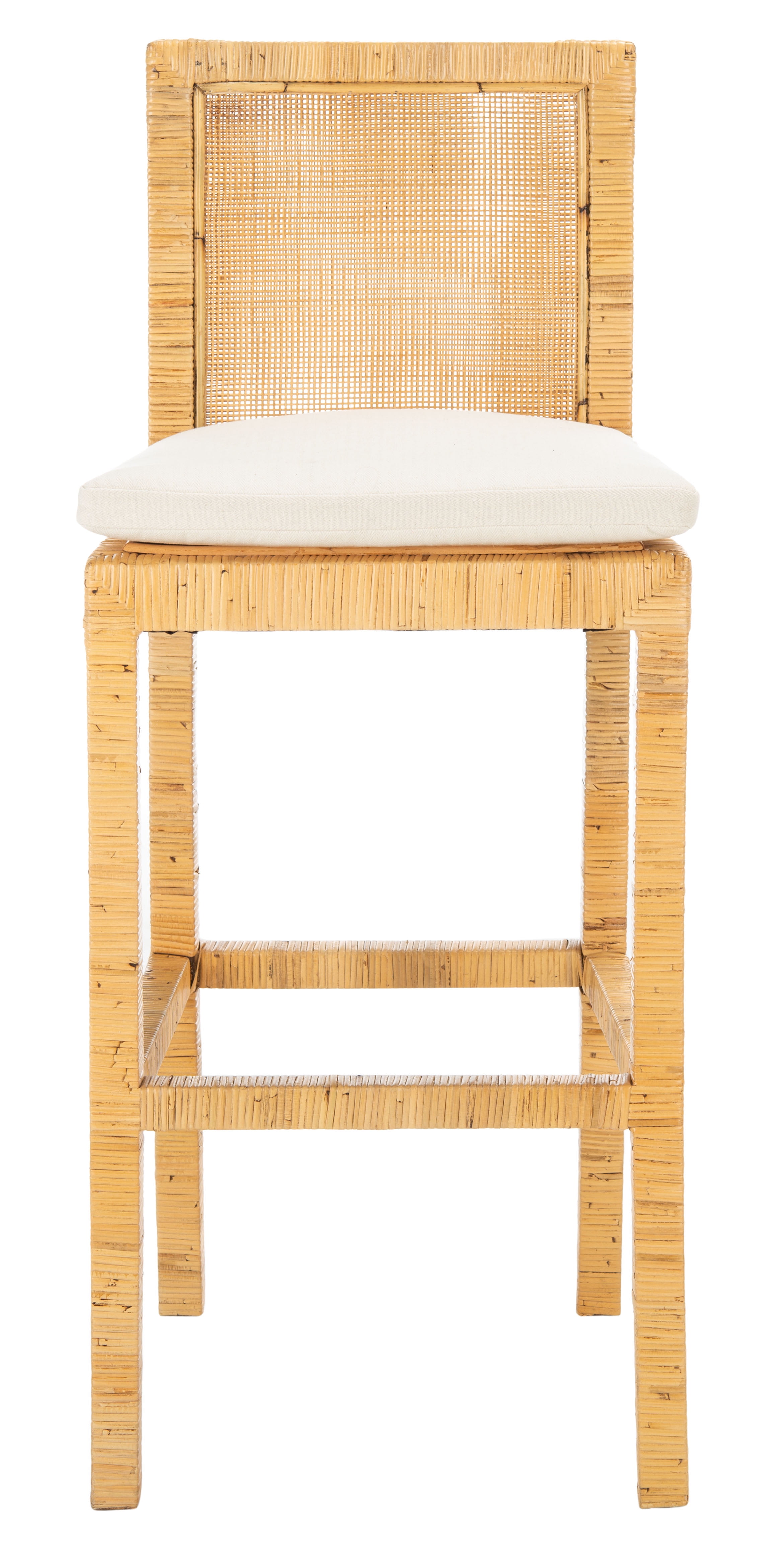 SAFAVIEH Natural Cane Bar Stool