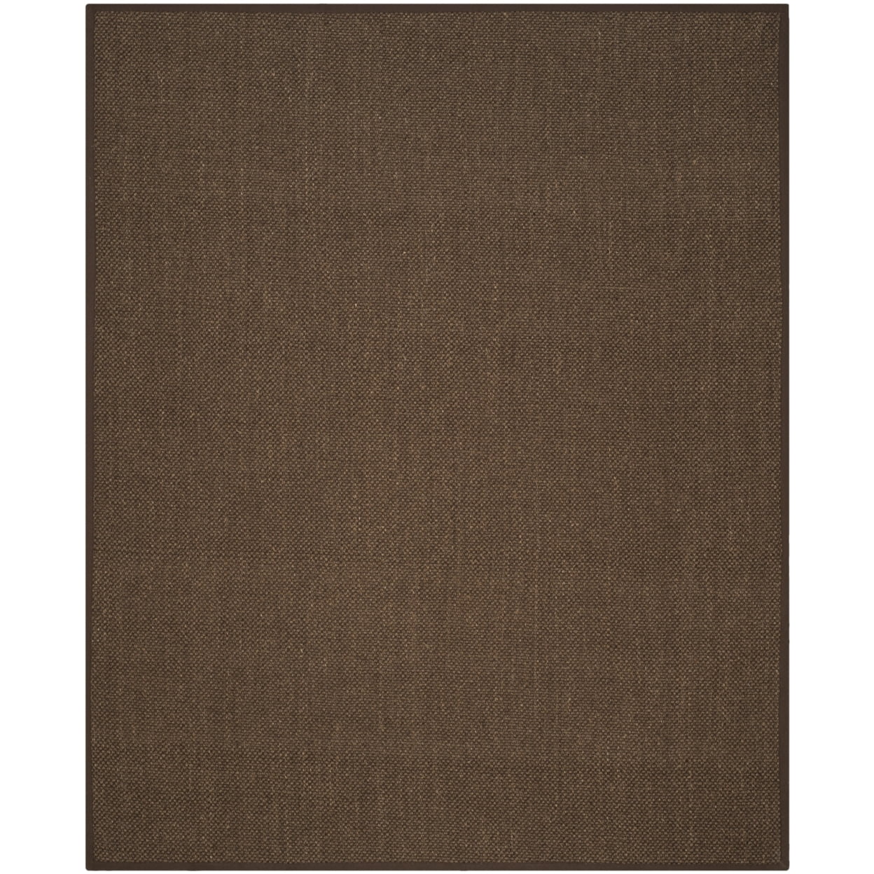 SAFAVIEH Natural Fiber Juniper Border Sisal Area Rug, Brown, 4' x 6'
