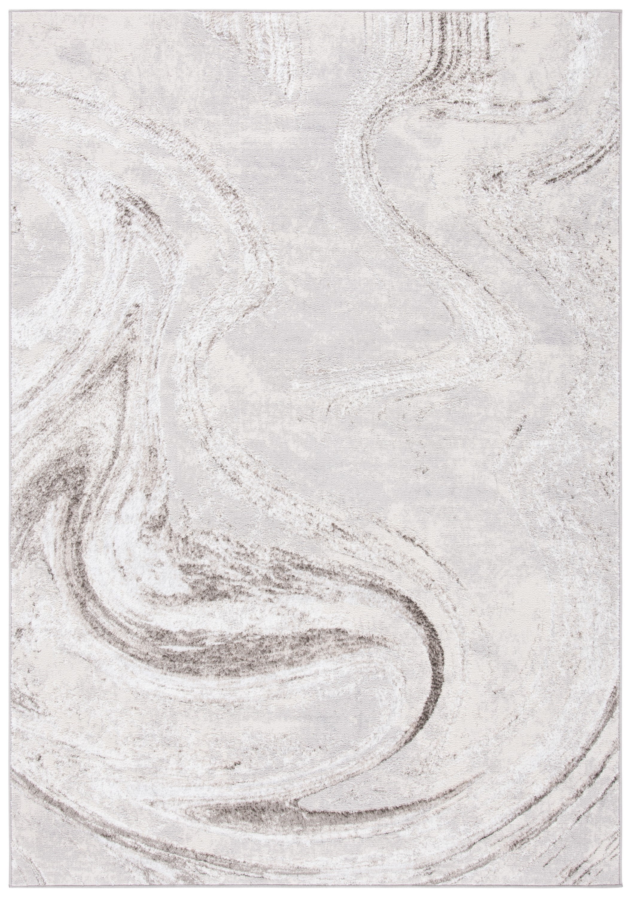 SAFAVIEH Orchard Edweena Modern Area Rug, Grey/Light Grey, 5'5" x 7'7"