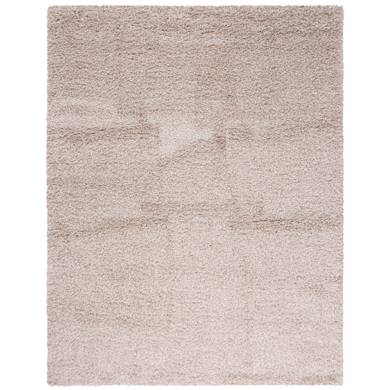 SAFAVIEH Santa Monica Chelsey Solid Shag Area Rug, Beige, 8' x 10'