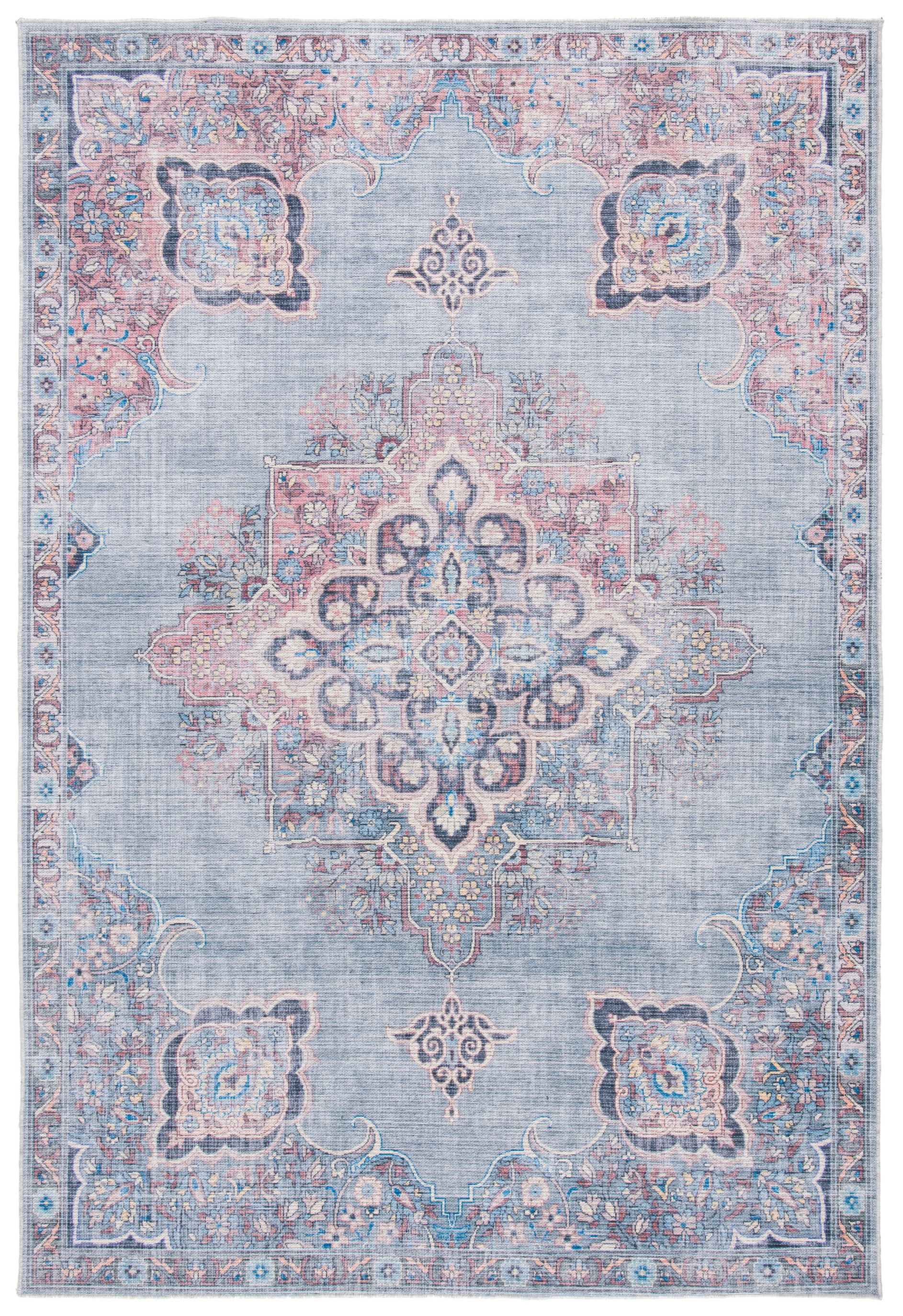 SAFAVIEH Serapi Collection SEP580A Ivory / Blue Rug