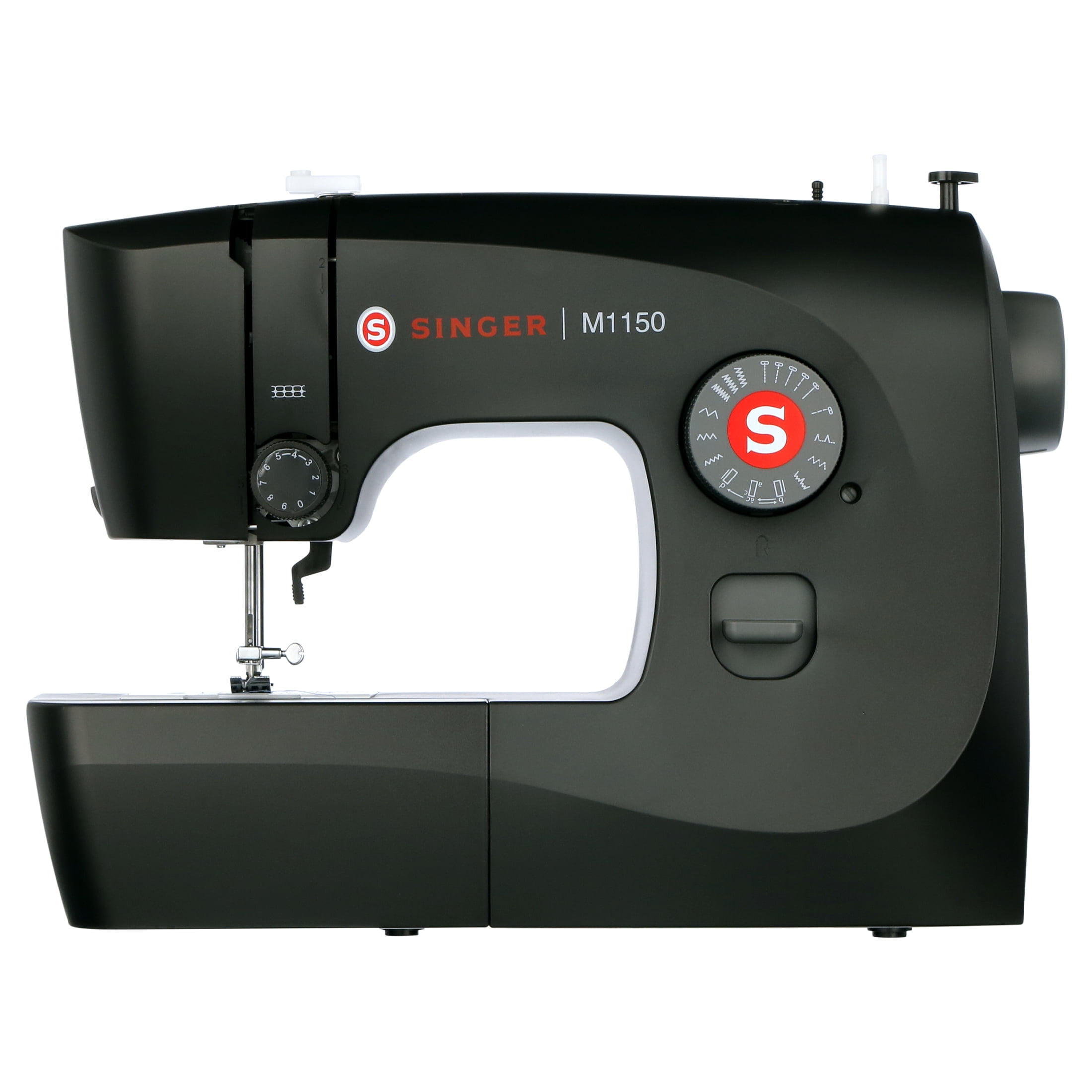 SINGER M1150 Mechanical Sewing Machine With 45 Stitch Applications, LED Light & 1-Step Buttonhole | Smart Choice for Gifting (Black)