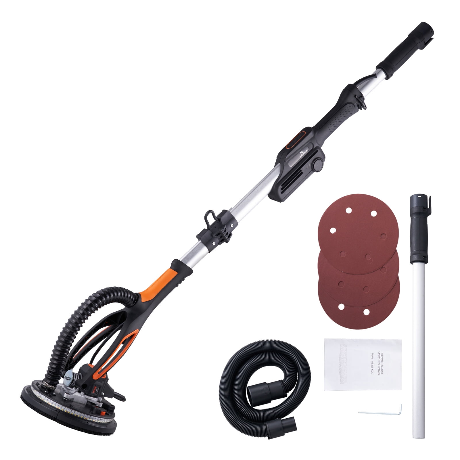 KFFKFF Drywall sander 800W brushless motor 1000-2300RPM continuously variable speed