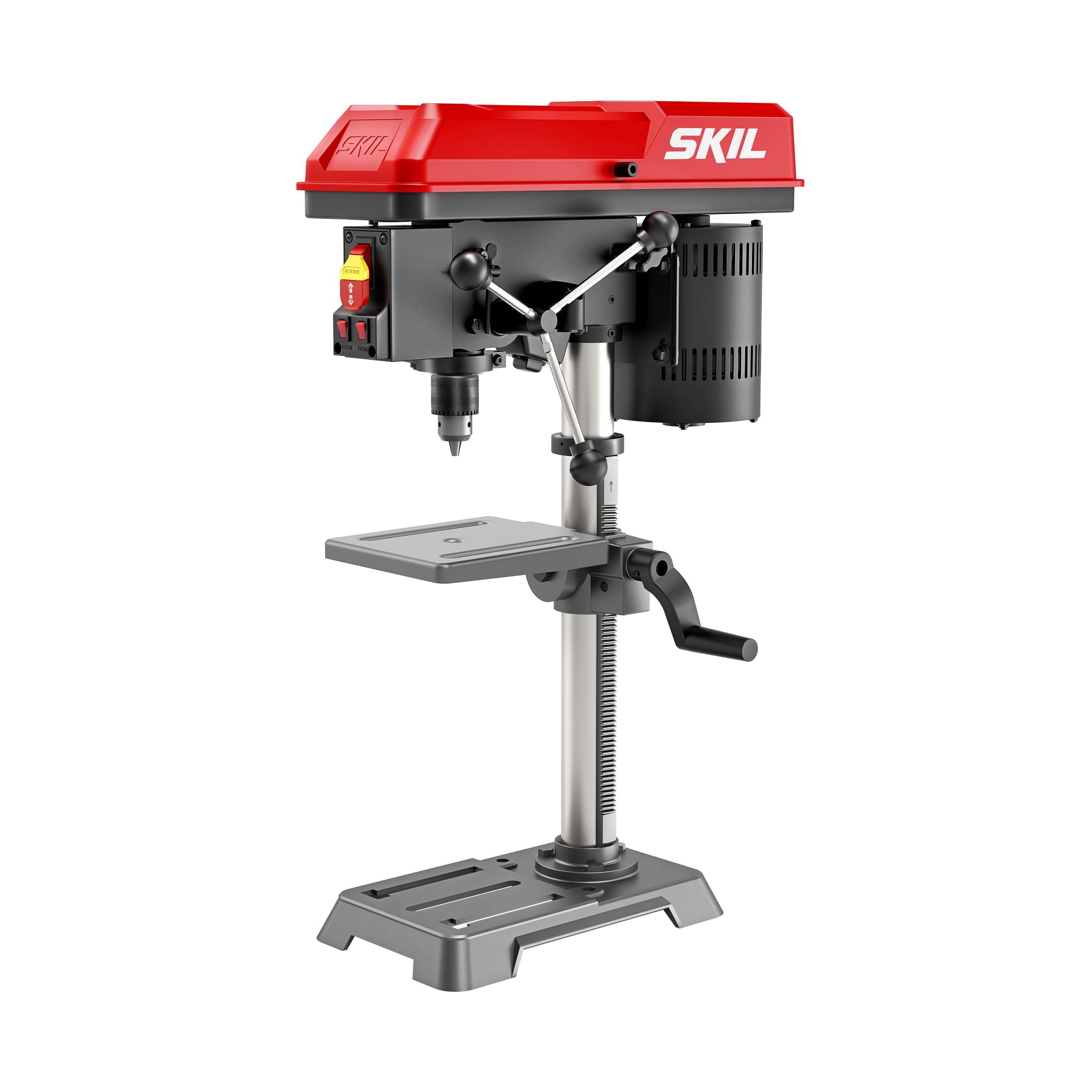 SKIL DP9505-00 6.2 Amp 10'' Corded Electric Benchtop Drill Press with Laser & LED Light, New