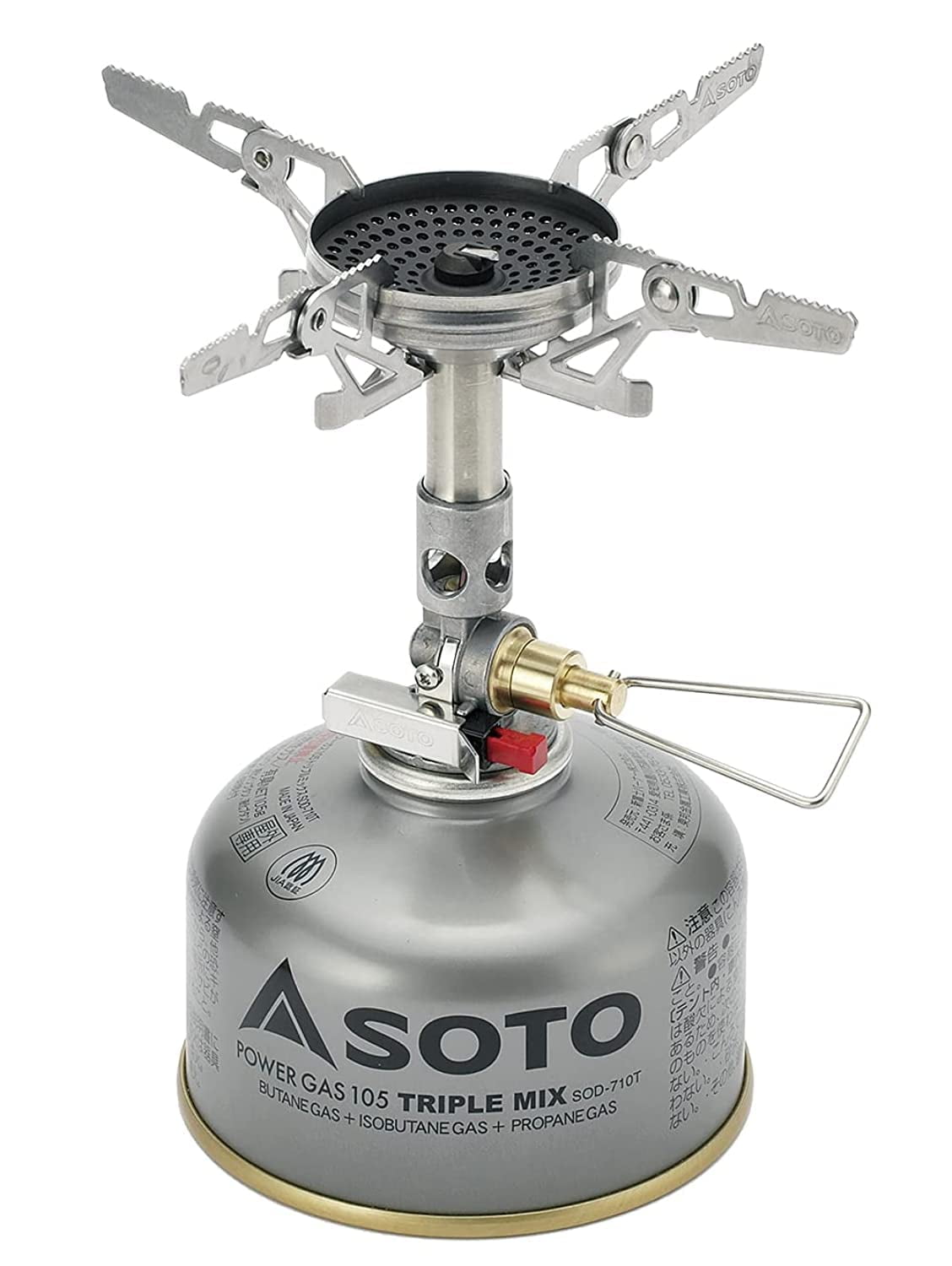 SOTO WindMaster Stove w/micro regulator w/4Flex (One Size)