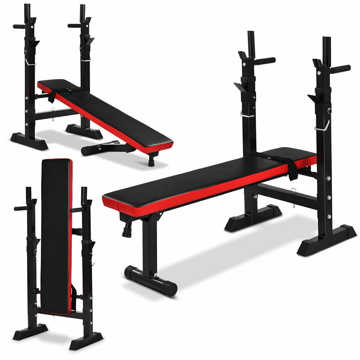 SUGIFT Adjustable Weight Bench, 330 lbs