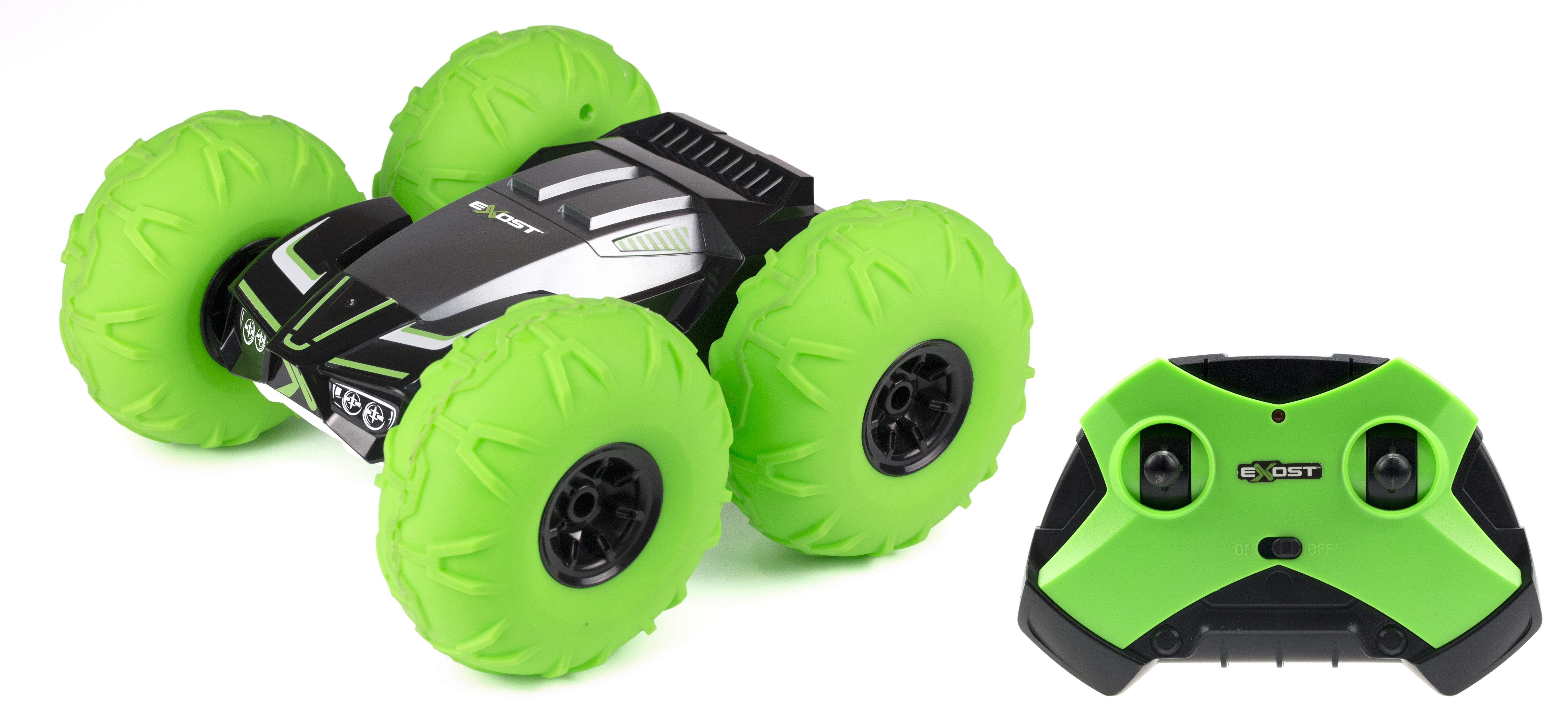 Silverlit Exost 360 Tornado Green RC Car All Terrain Vehicle Remote Control Car