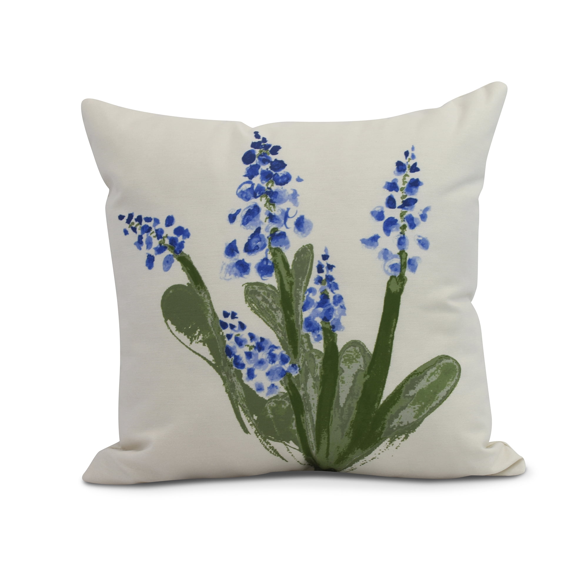 Simply Daisy, 26 x 26 inch,Bluebell Decorative Pillow,Blue