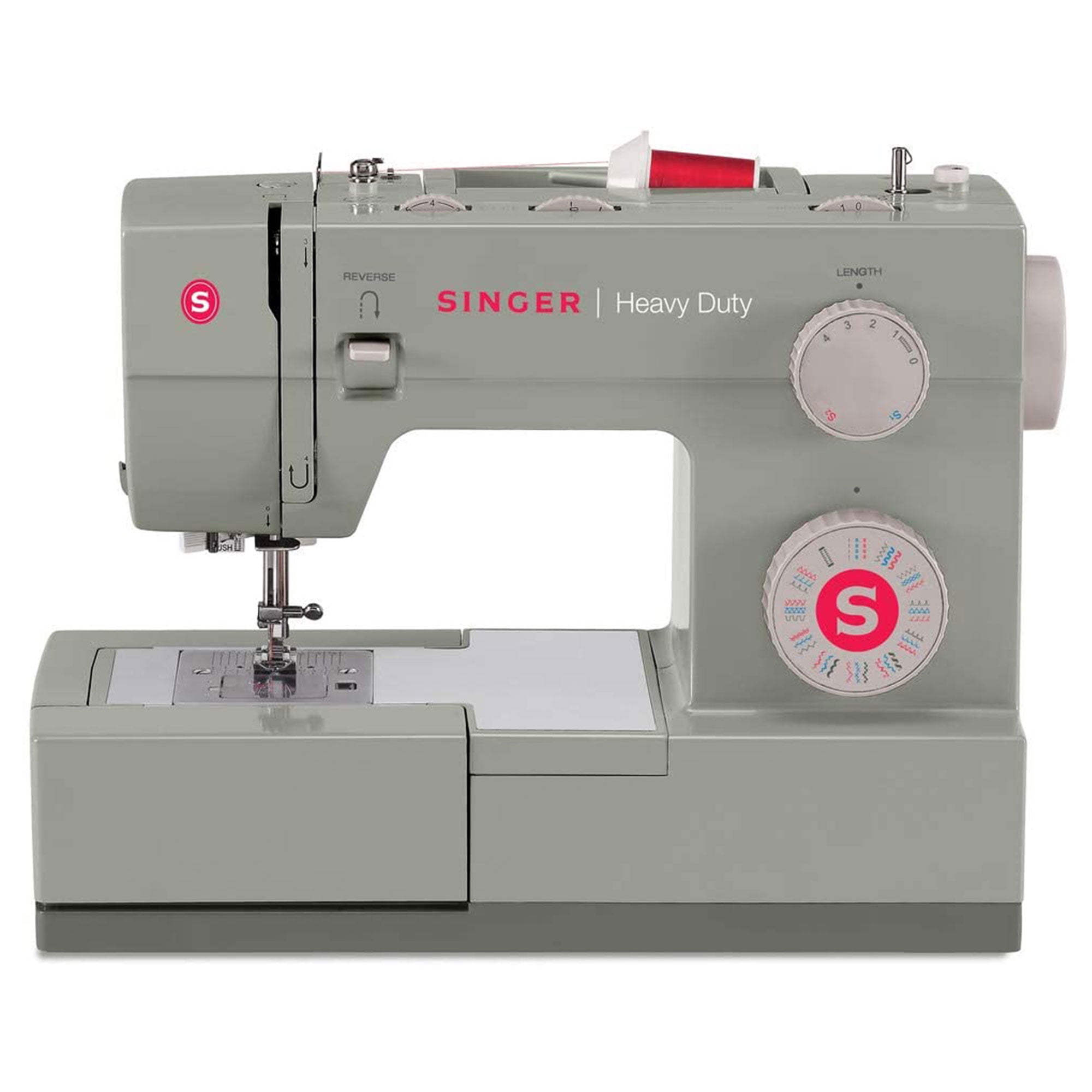 Singer Heavy Duty 4452 Electric Sewing Machine - Gray