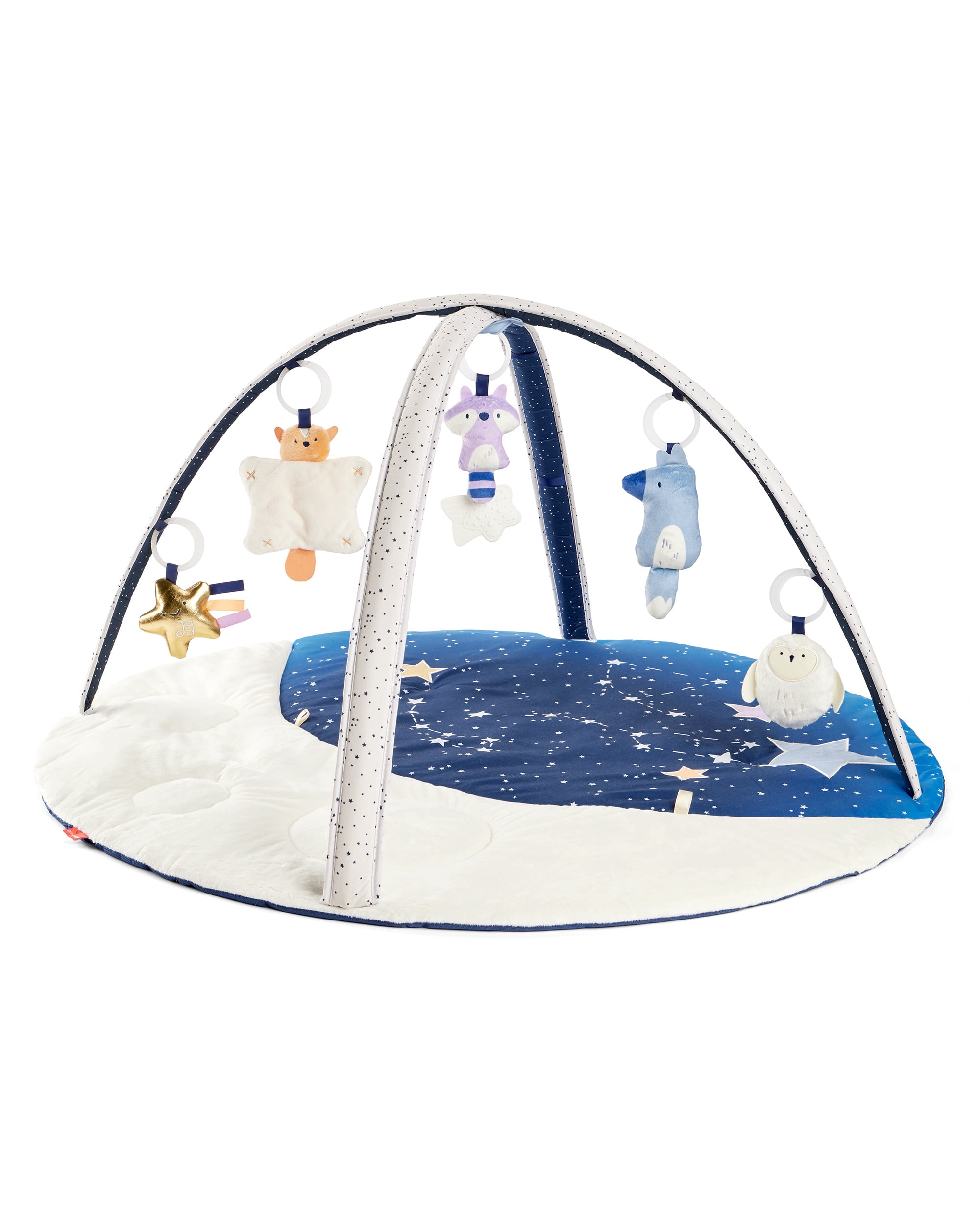 Skip Hop Baby Celestial Dreams Tummy Time Mat, 3-in-1 Activity Play Gym, Age 0+