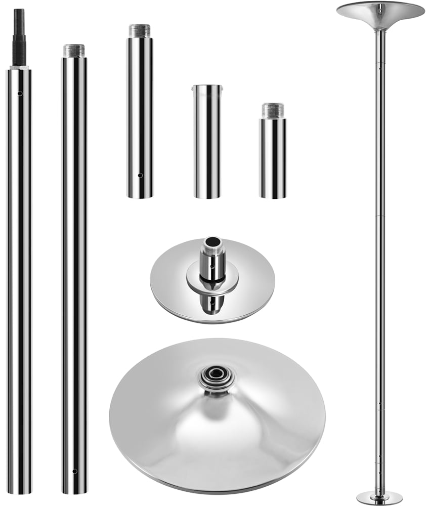 Alden Design Professional 45mm Portable Dancing Pole for Fitness, Club or Sport