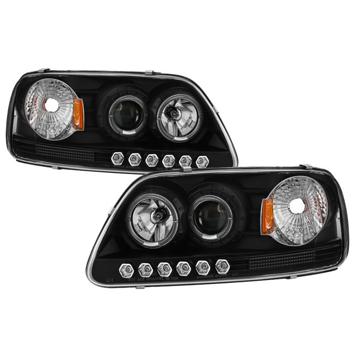 Spyder Auto 5010261 Halo LED Projector Headlights Fits 97-03 Expedition F-150