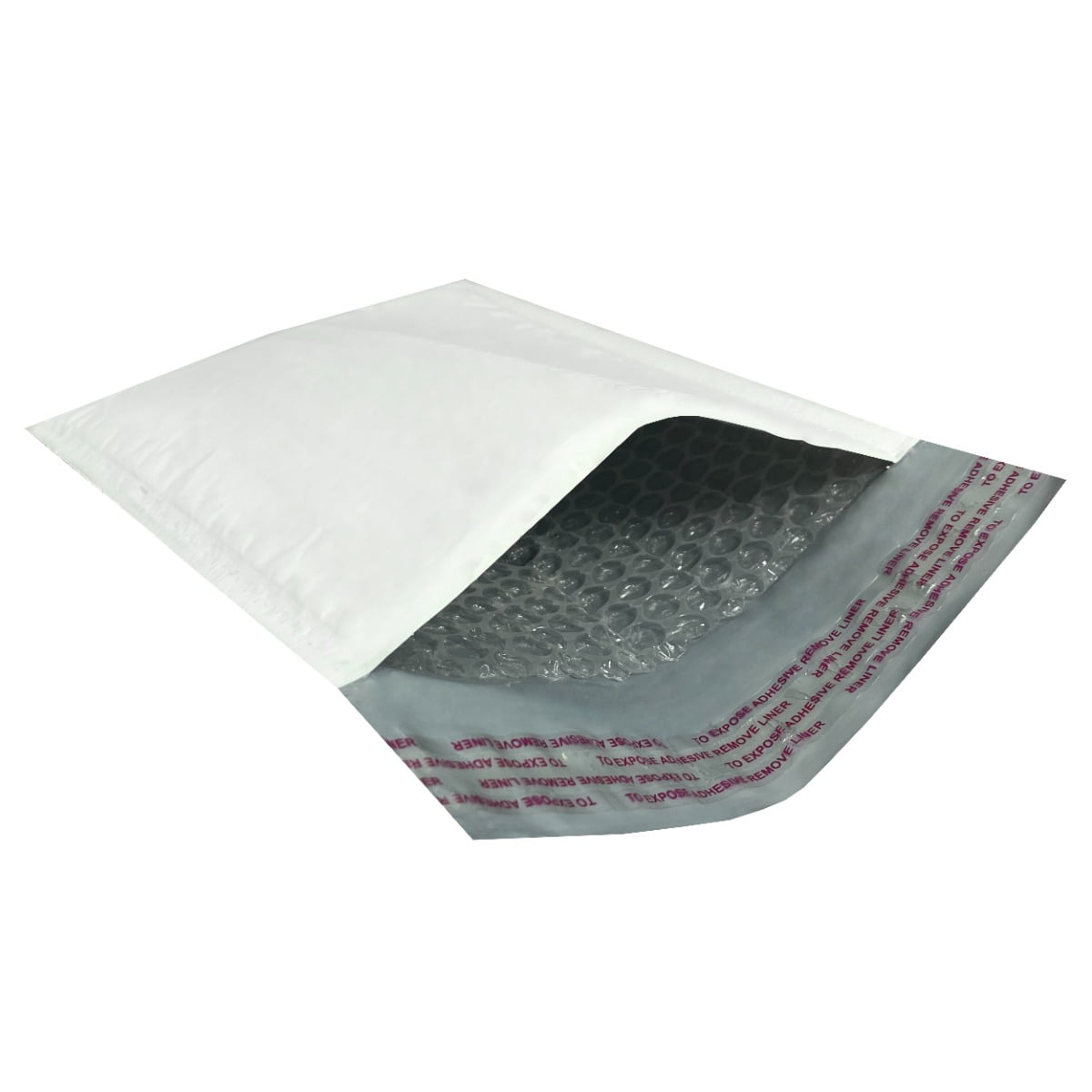 StarBoxes 500 Poly Bubble Mailer Bags 6x10" - #0 Padded Envelopes White Self-Sealing