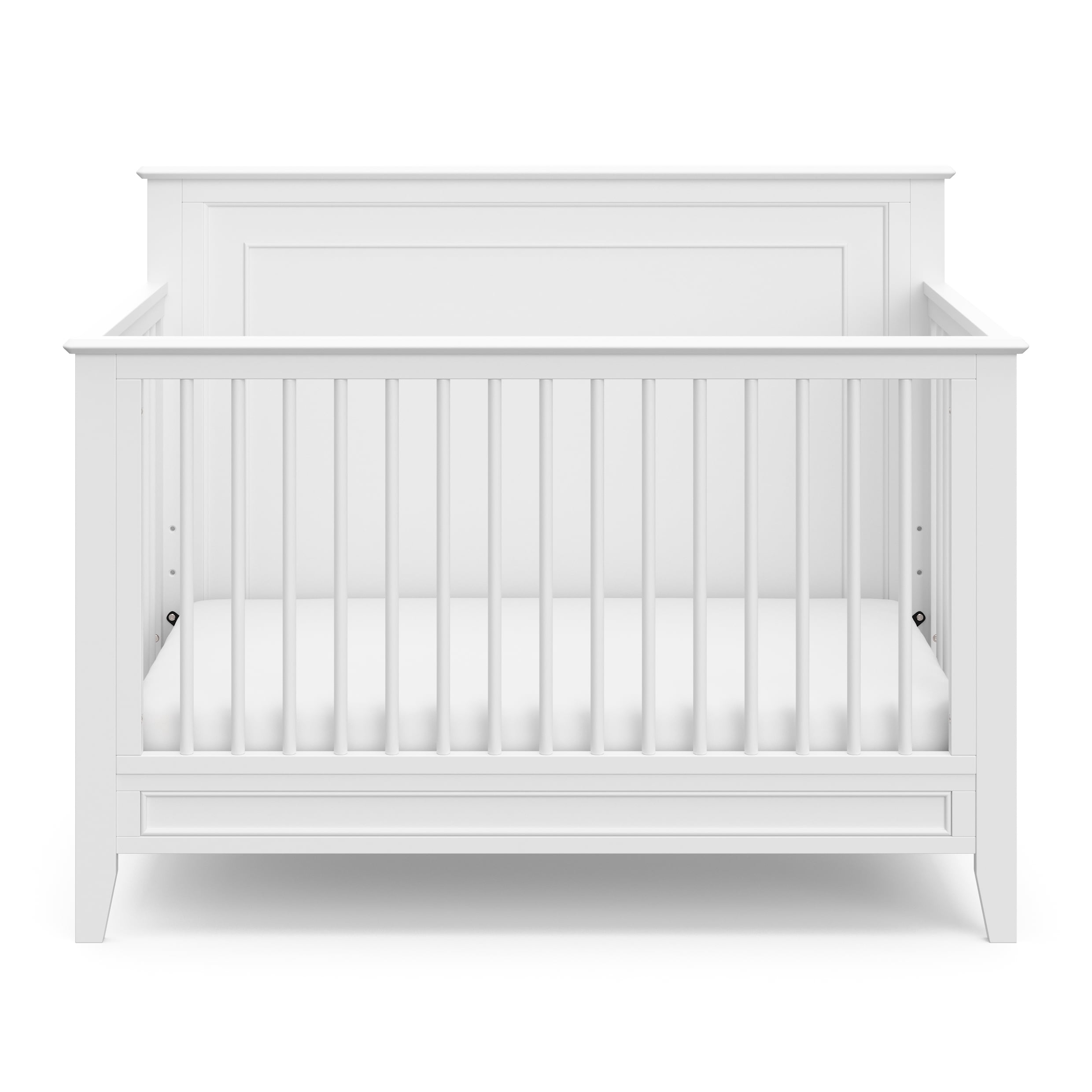 Storkcraft Solstice 5-in-1 Convertible Baby Crib, White