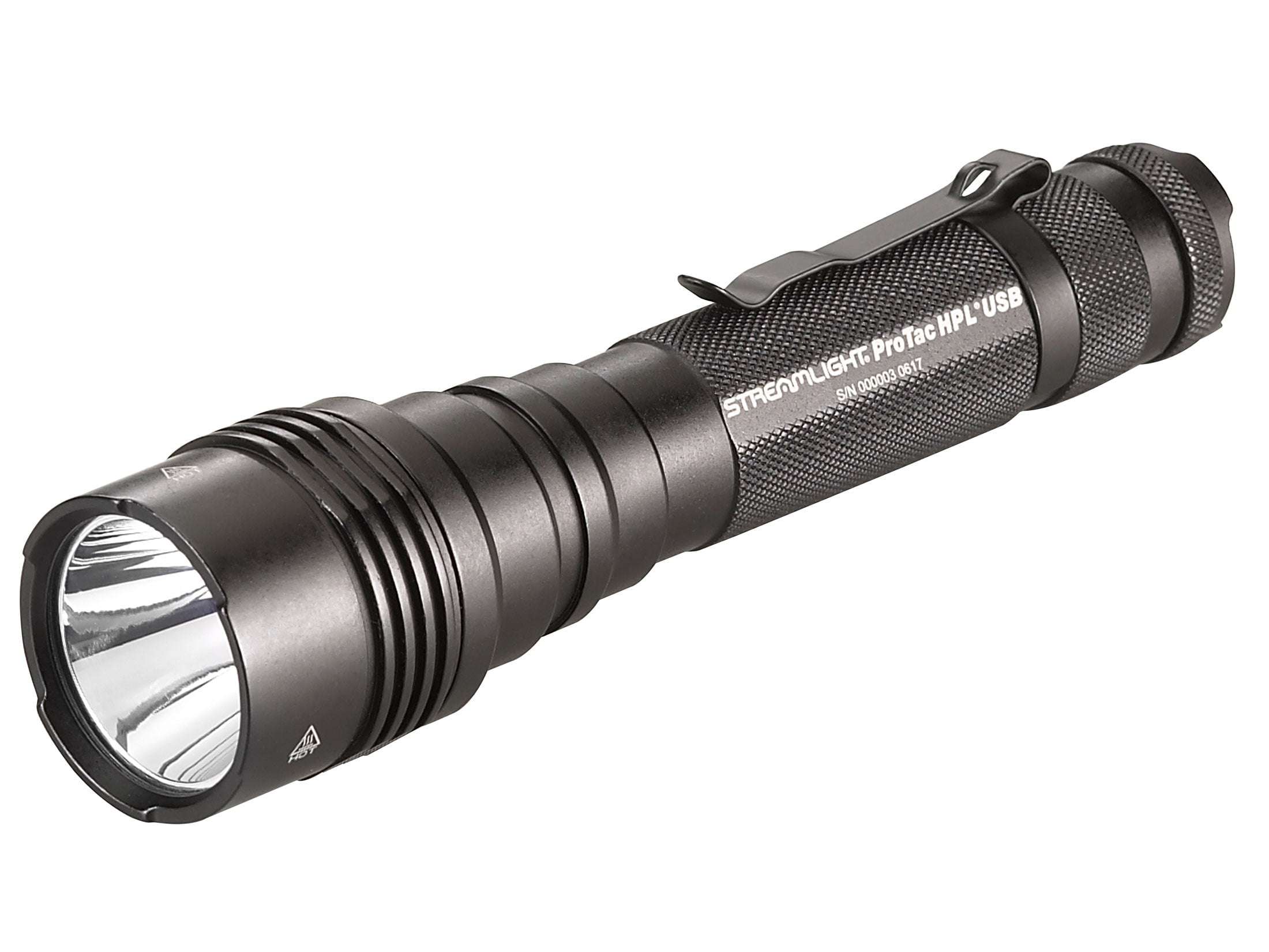 Streamlight ProTac HPL Rechargeable USB Flashlight, 1000 Lumens w/ Holster - 88077
