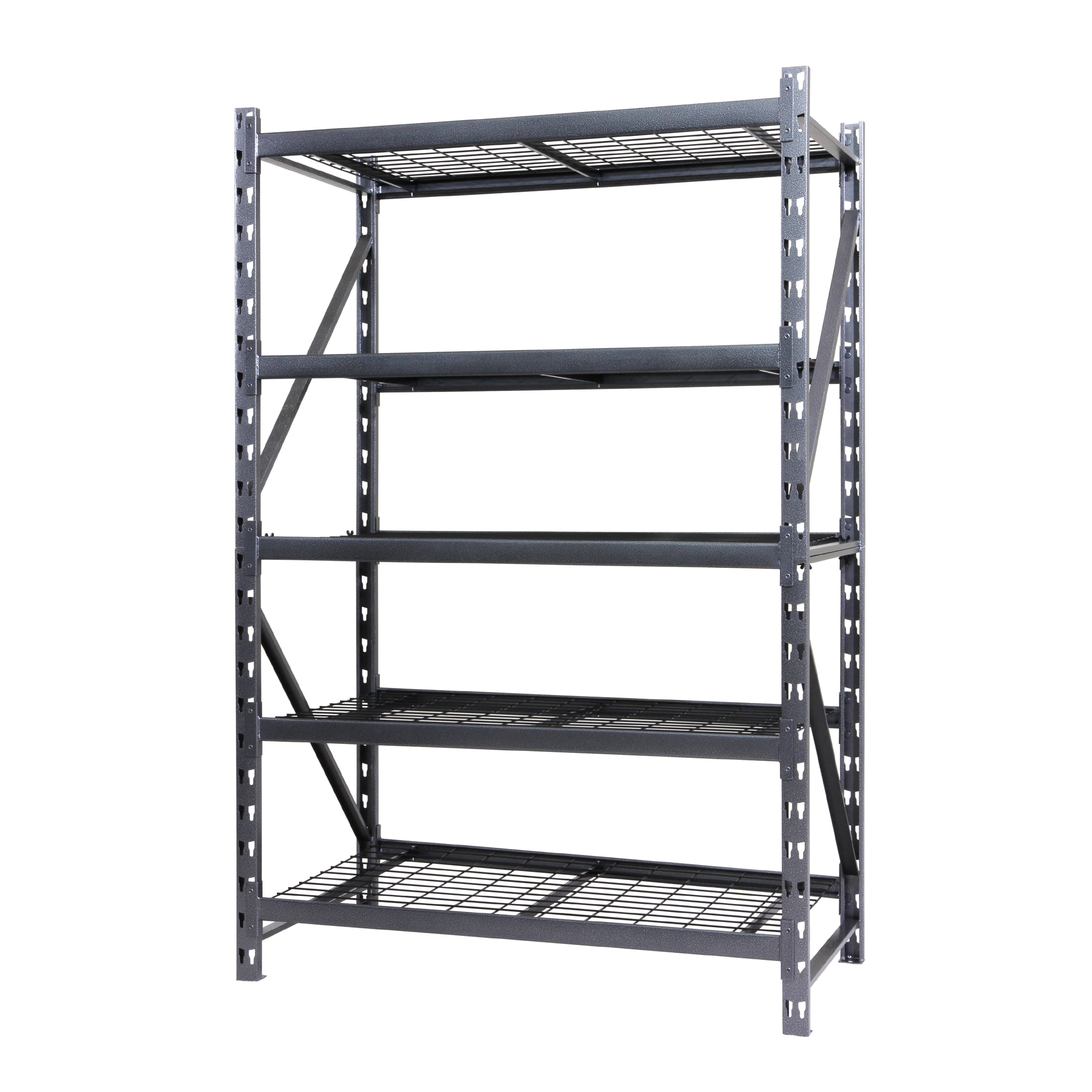 Stronghold Garage Gear by Shin Crest Heavy Duty 5-Shelf Metal Rack Wire Decking, 1000lb per Shelf