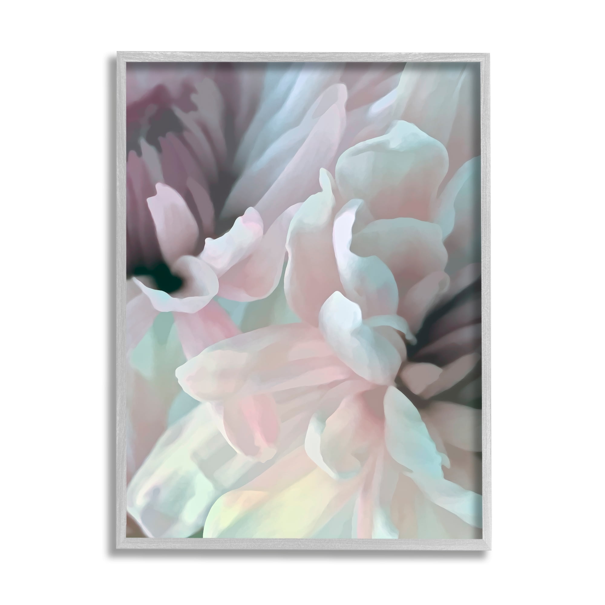 Stupell Home Décor Industries Blush Flower Petals Meeting Alluring Pink Florals 24 x 30 Designed by David Pollard