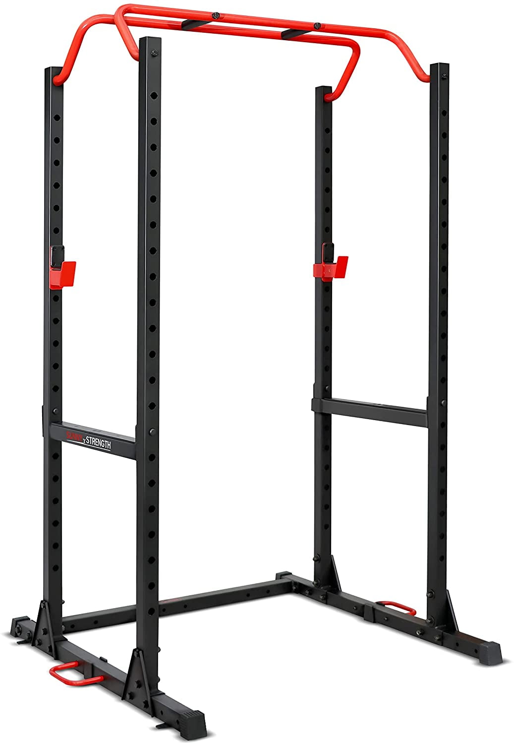 Sunny Health & Fitness 1000LB Capacity Multi-Function Adjustable Weight Cage Power Rack
