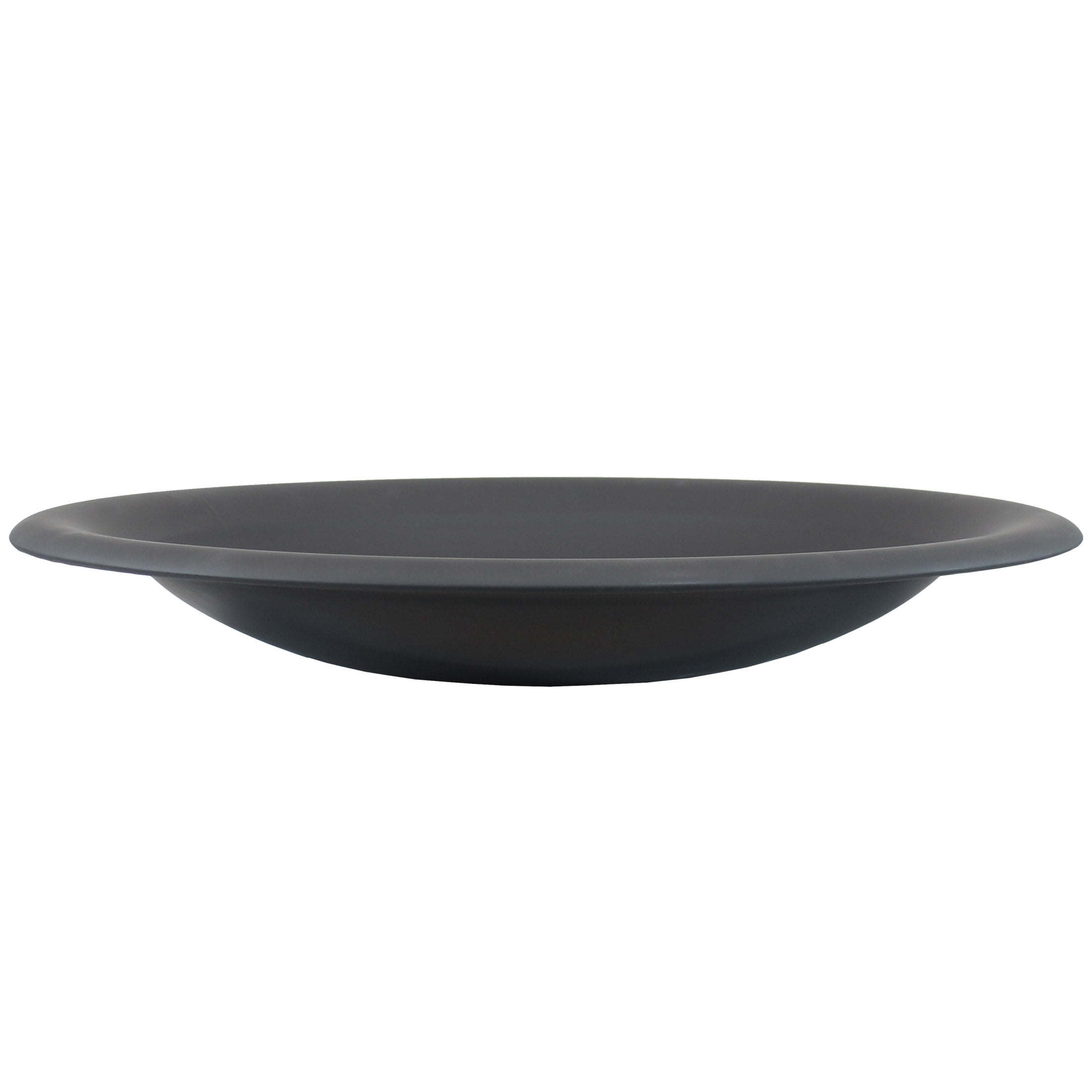 Sunnydaze Classic Elegance 23" Round Wood-Burning Black Finish Steel Replacement Fire Bowl