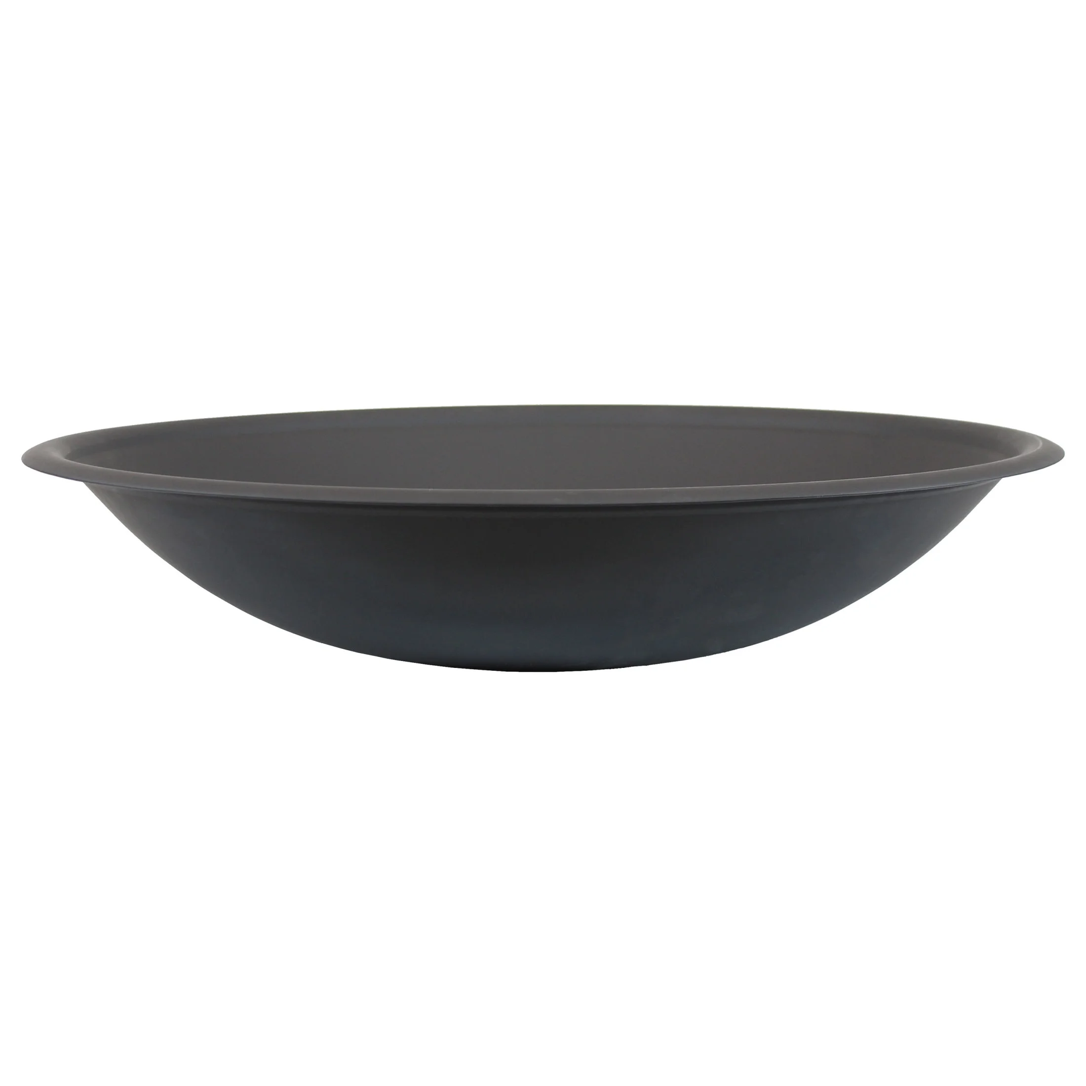 Sunnydaze Classic Elegance 23" Round Wood-Burning Black Finish Steel Replacement Fire Bowl